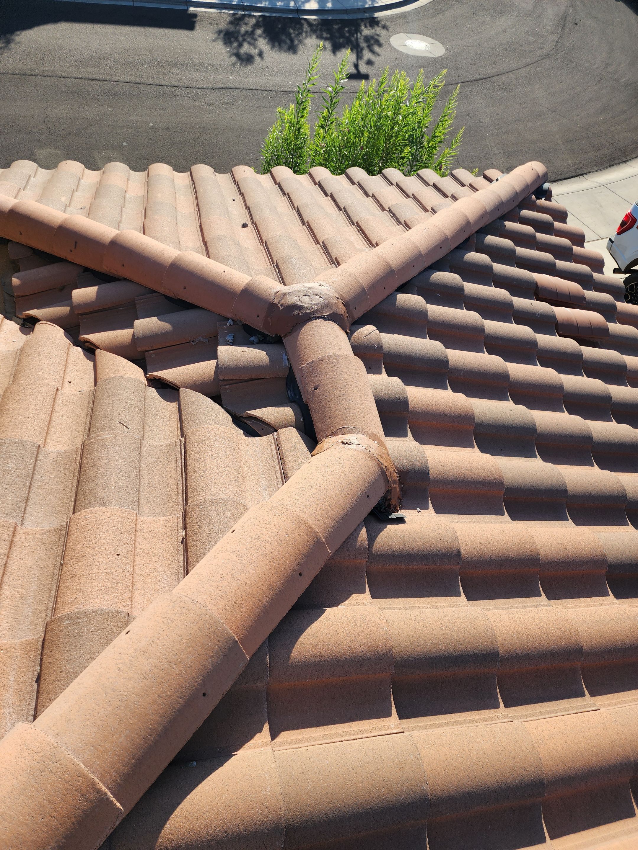 Terracotta Concrete Tile by Reimagine Roofing