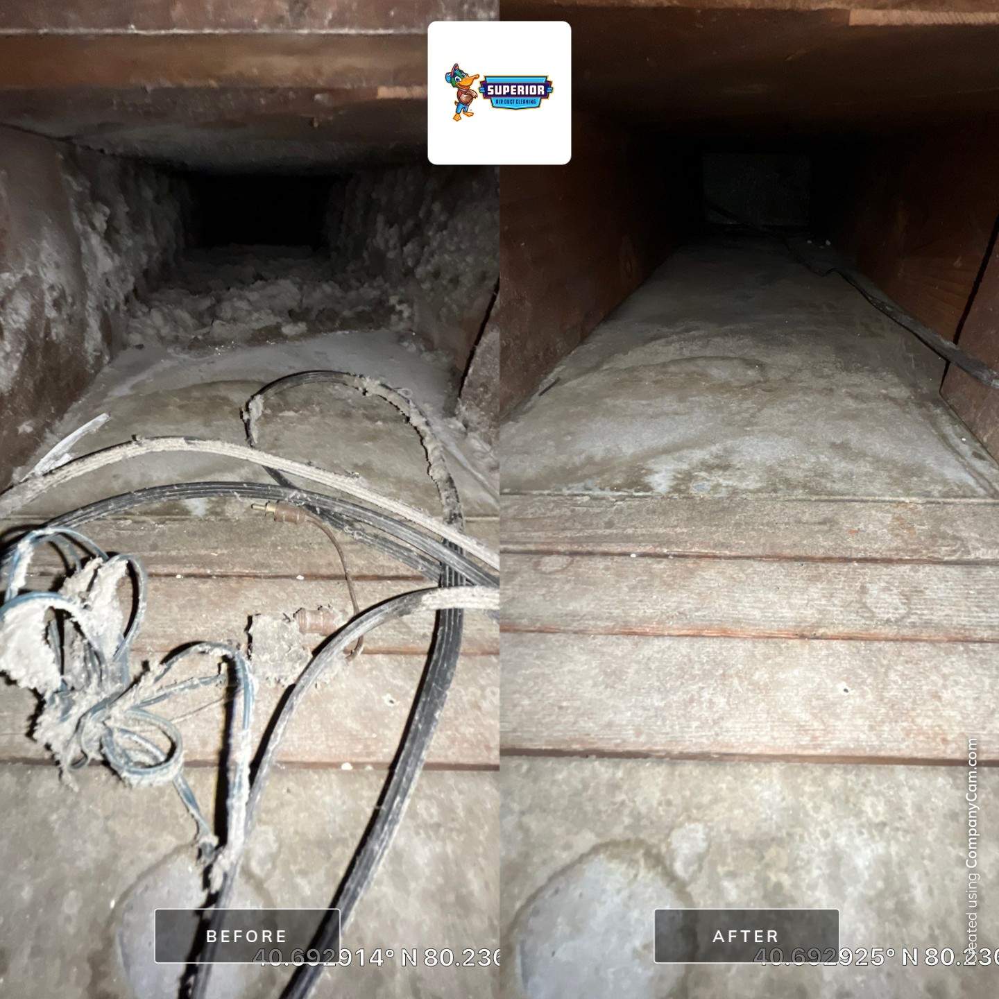 Air Duct Cleaning With a Vacuum Truck in Freedom, PA by Superior Air Duct Cleaning