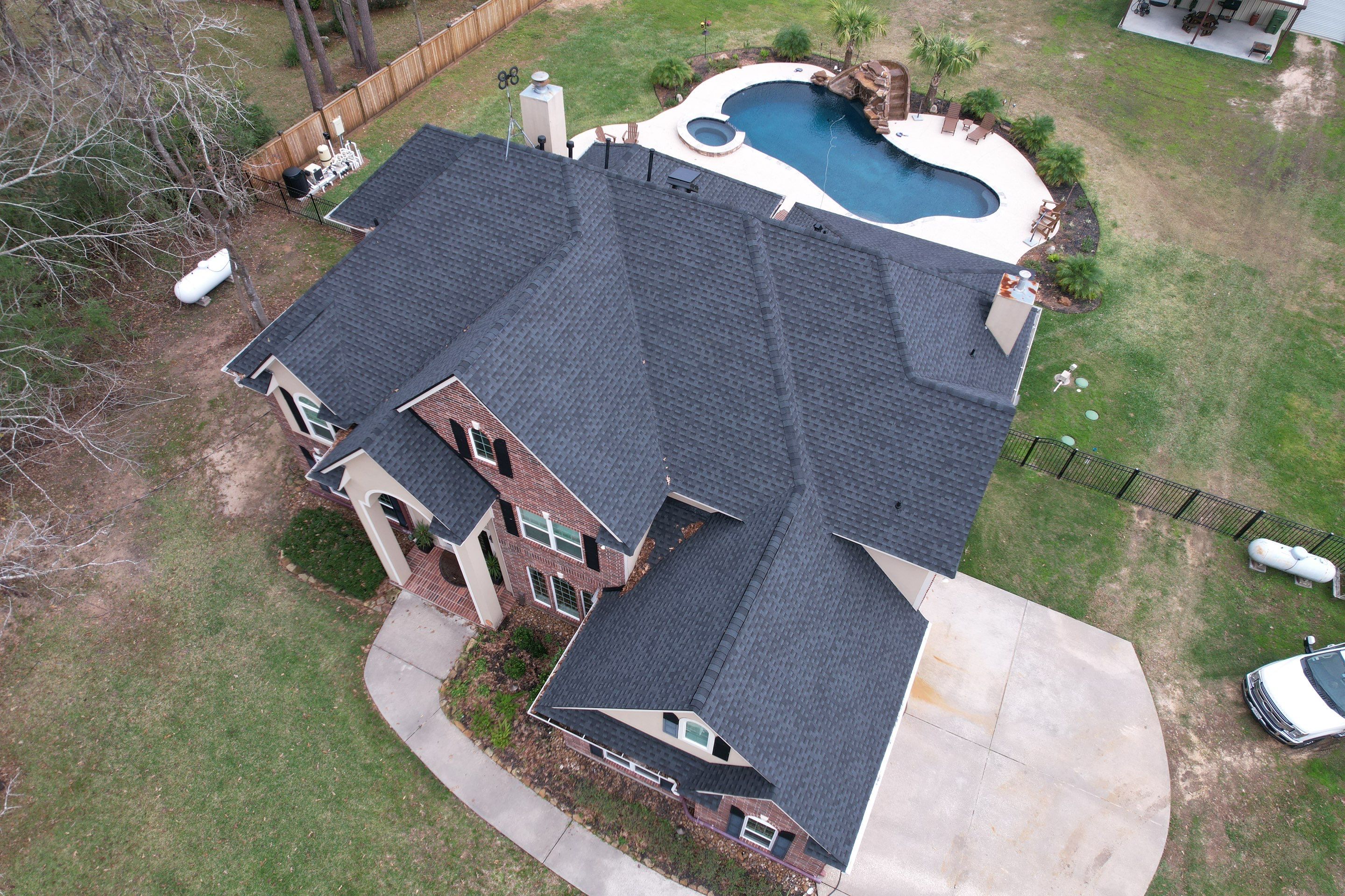 GAF Timberline HDZ Charcoal by STX Roofing