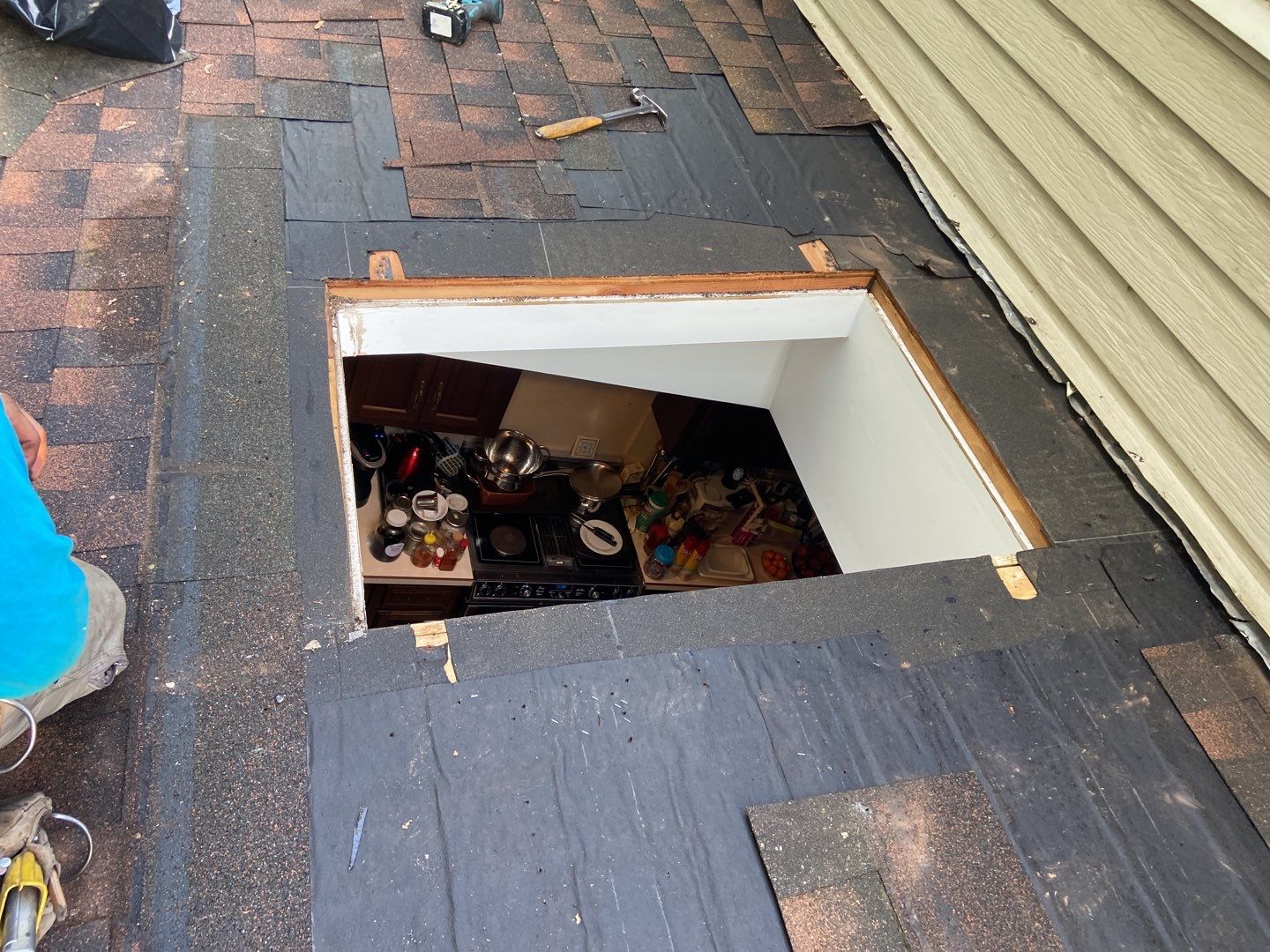 Skylight Installation and Roof Repair by Morris Renovations Inc