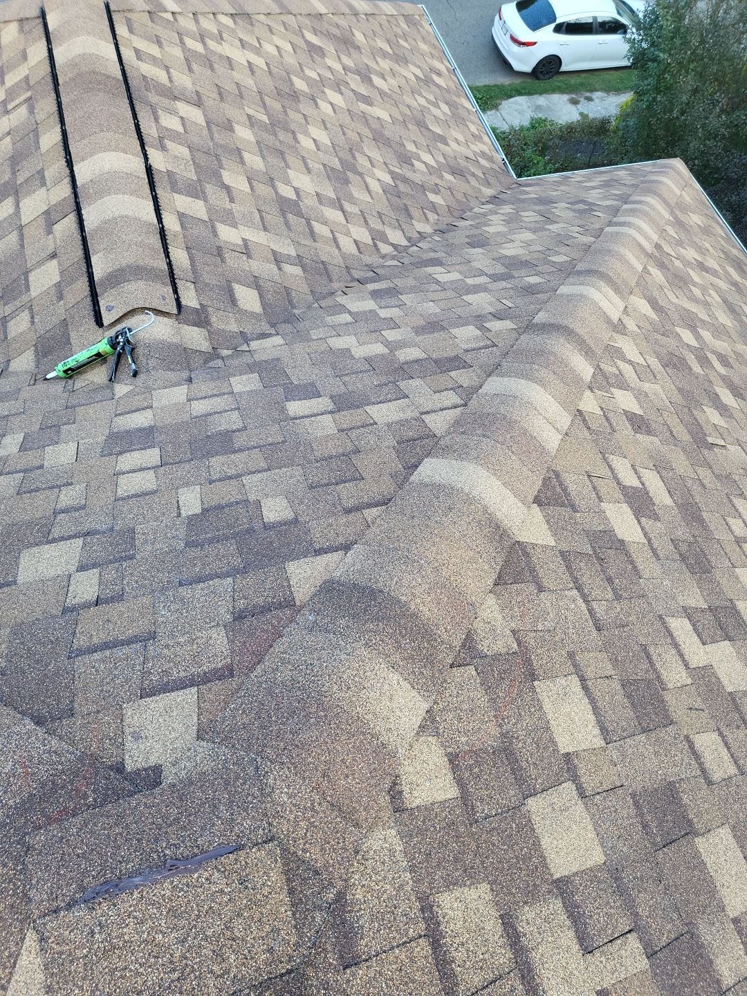 ATLAS PINNACLE COLOR: MORNING HARVEST DRIP EDGE: MUSKET BROWN by Eagle Eye Roofing