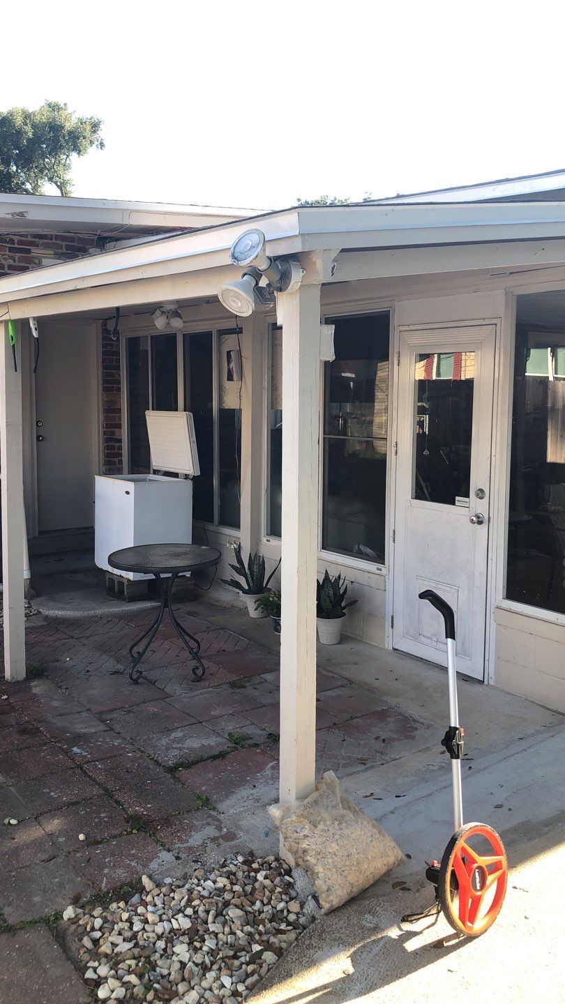 Gutter Installation using K-Style Seamless Gutters and Gutter Leaf Guards by Gutter Professors