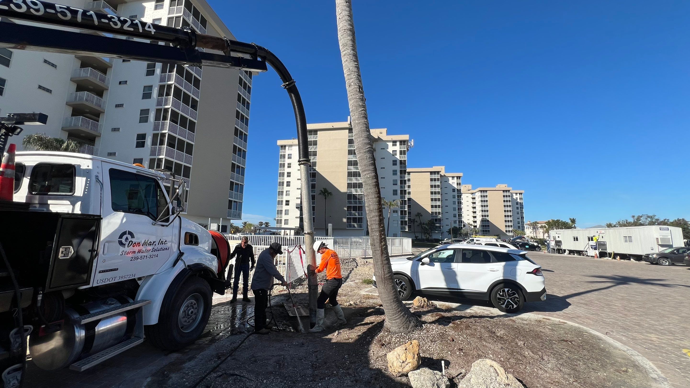 Bonita Springs Condo Stormwater System Maintenance by Don Mar, Inc. Storm Water Solutions