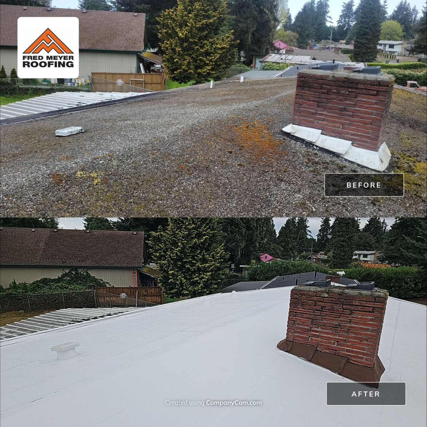 Roof Project in Des Moines by Fred Meyer Roofing
