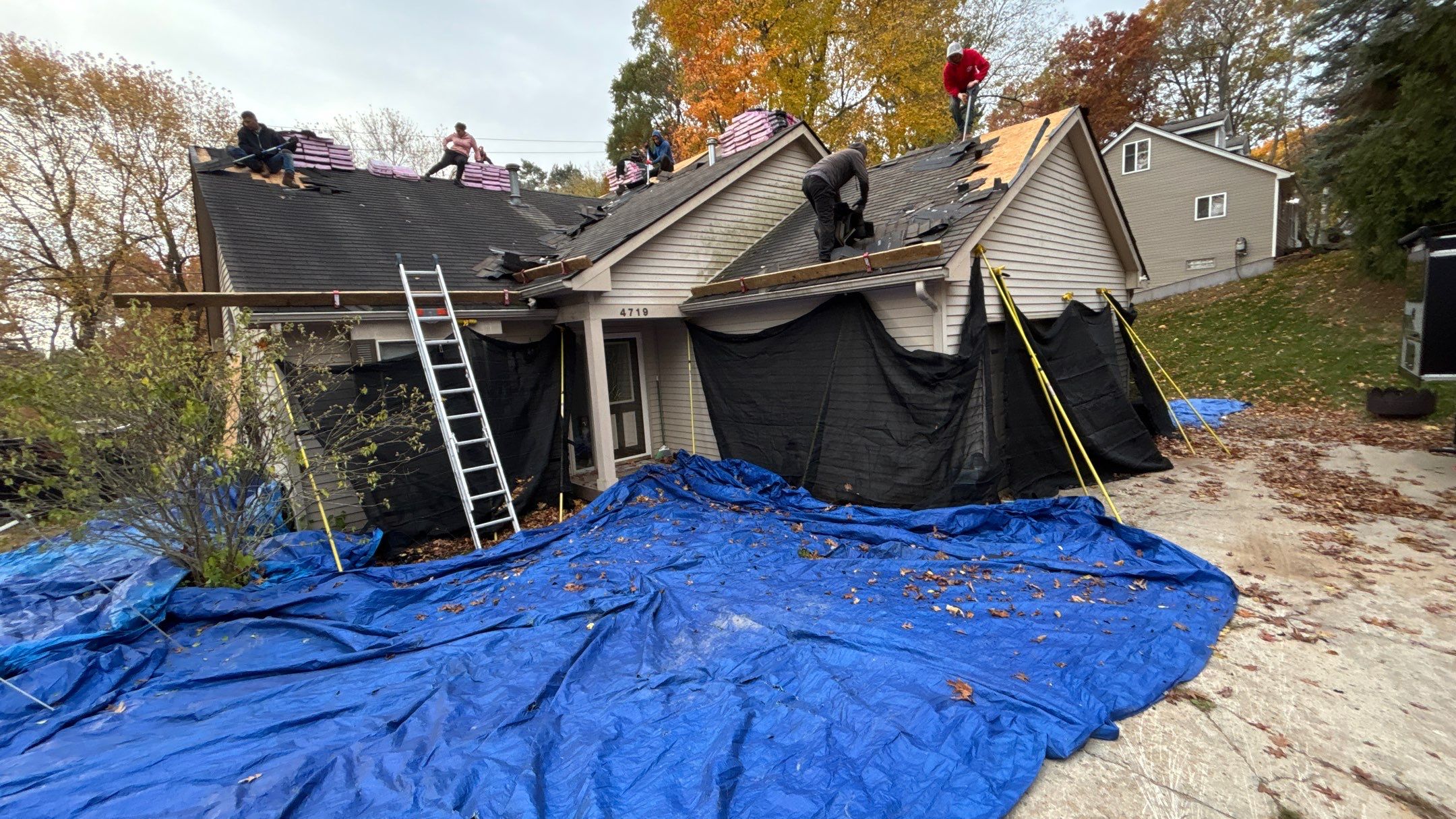 Roof Replacement using Owens Corning Driftwood by 180 Contractors
