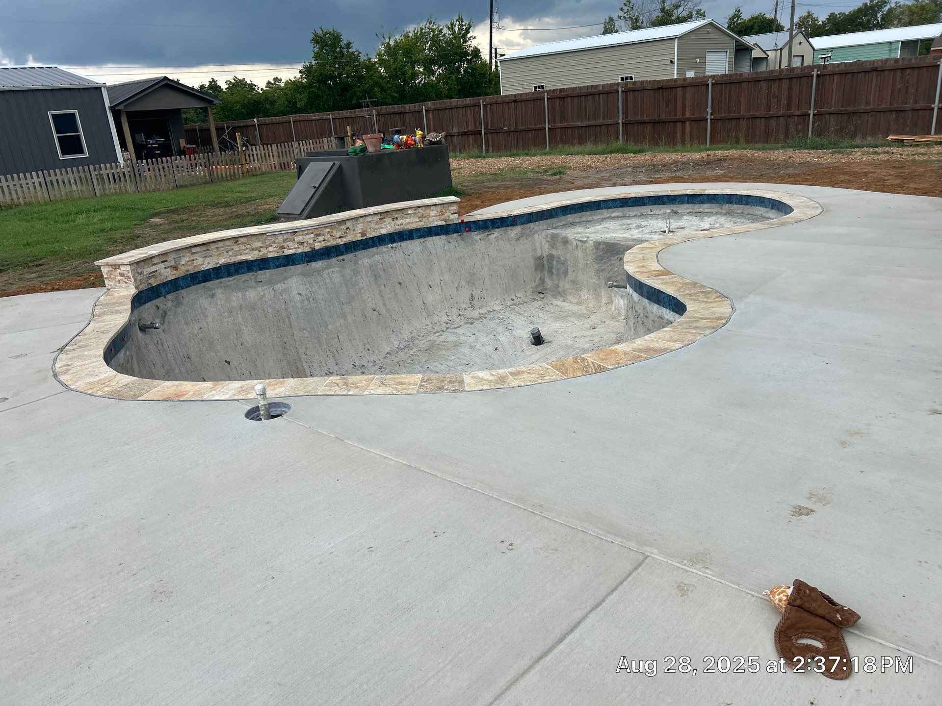 Classic Freeform Pool with Flagstone Coping by Pinnacle Pools and Spas - DFW