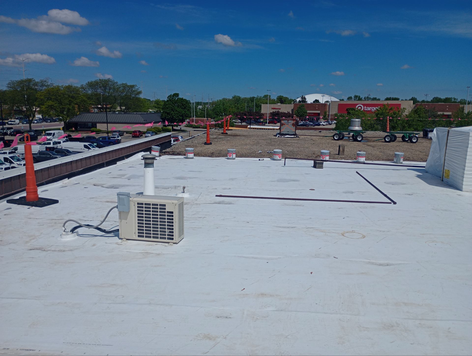 Ford Dealership - Re-Roof by Pink Roofing