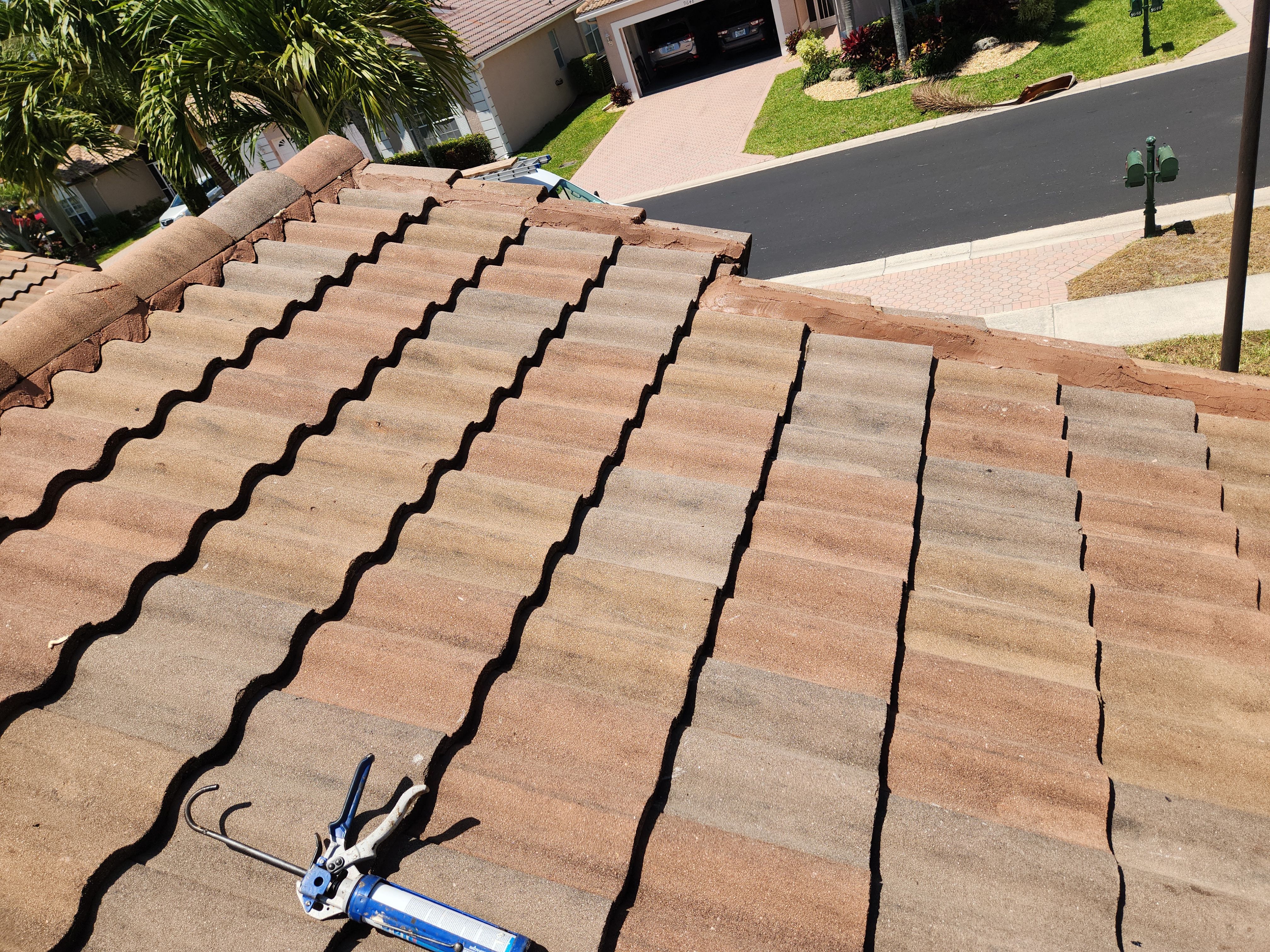 Tile Roof Repair in Boynton Beach using Concrete Roof Tile by Aastro Roofing
