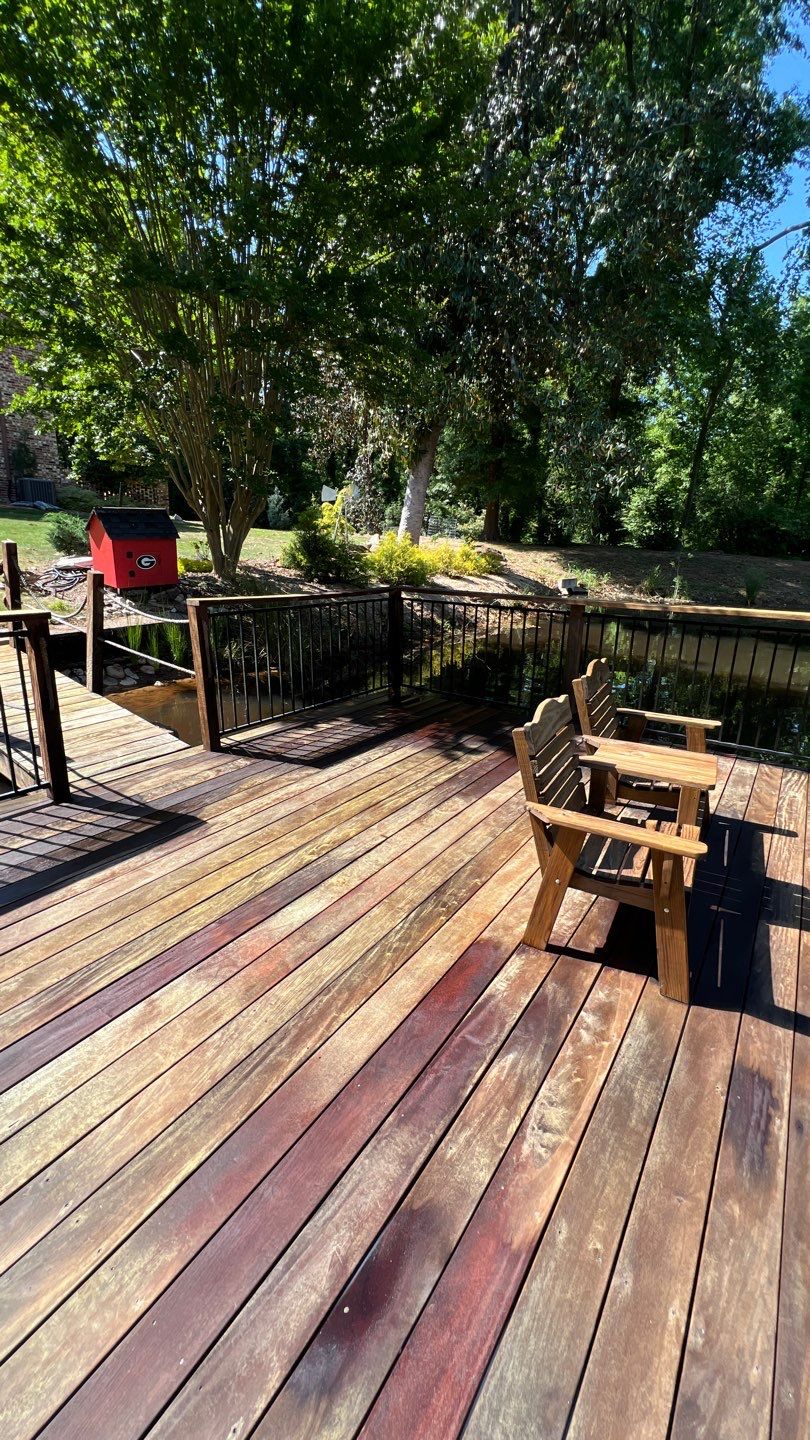 Dock using Wood Sealant by DuraSeal