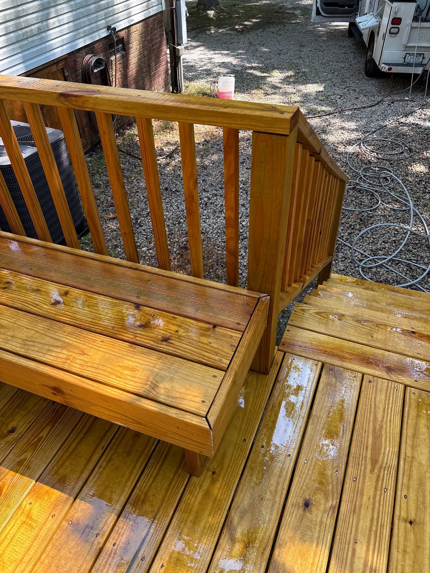Wood Deck using Wood Sealant by DuraSeal