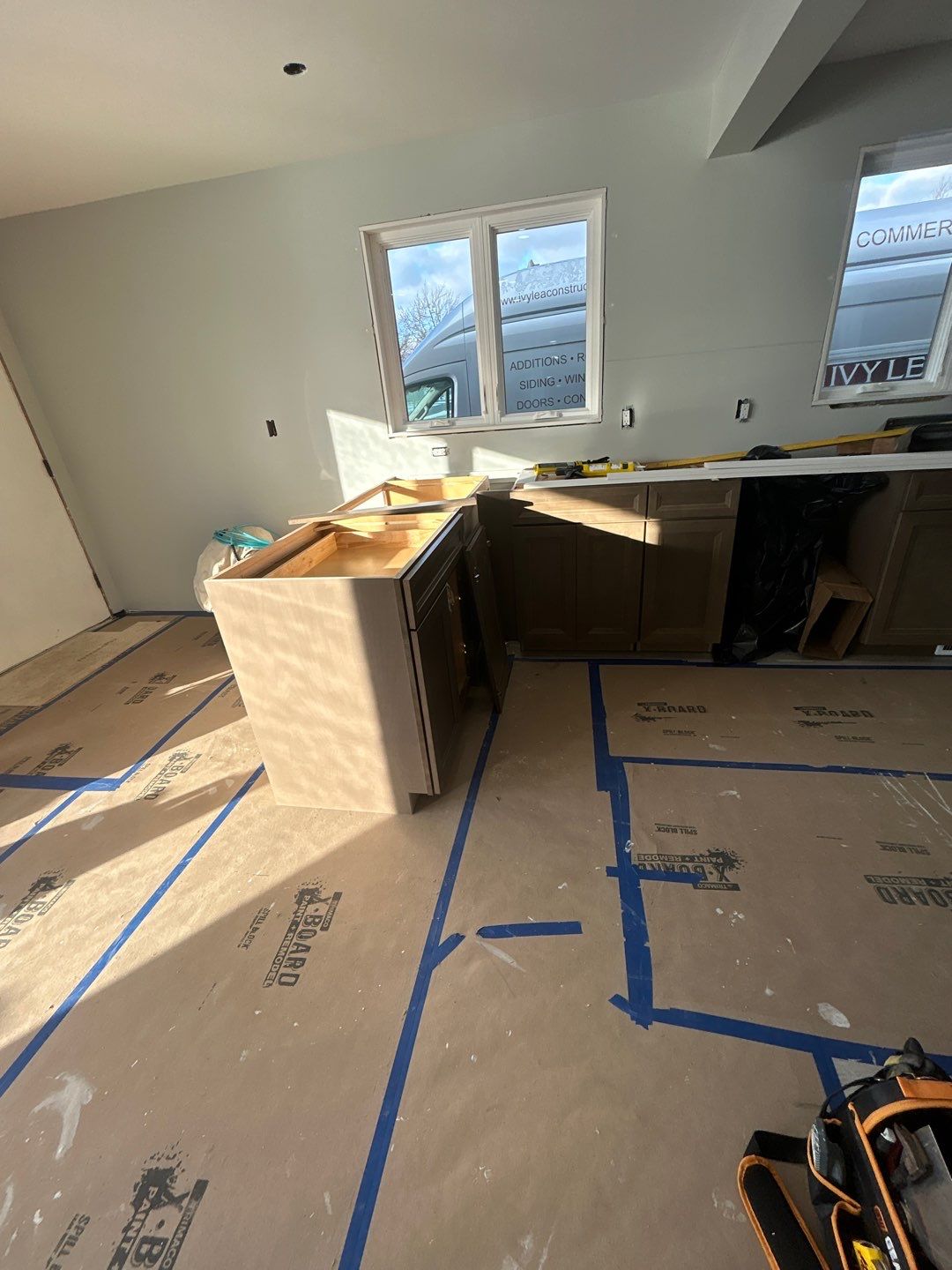 Interior Renovations, Kitchen Remodel, and Window Replacement by Ivy Lea Construction