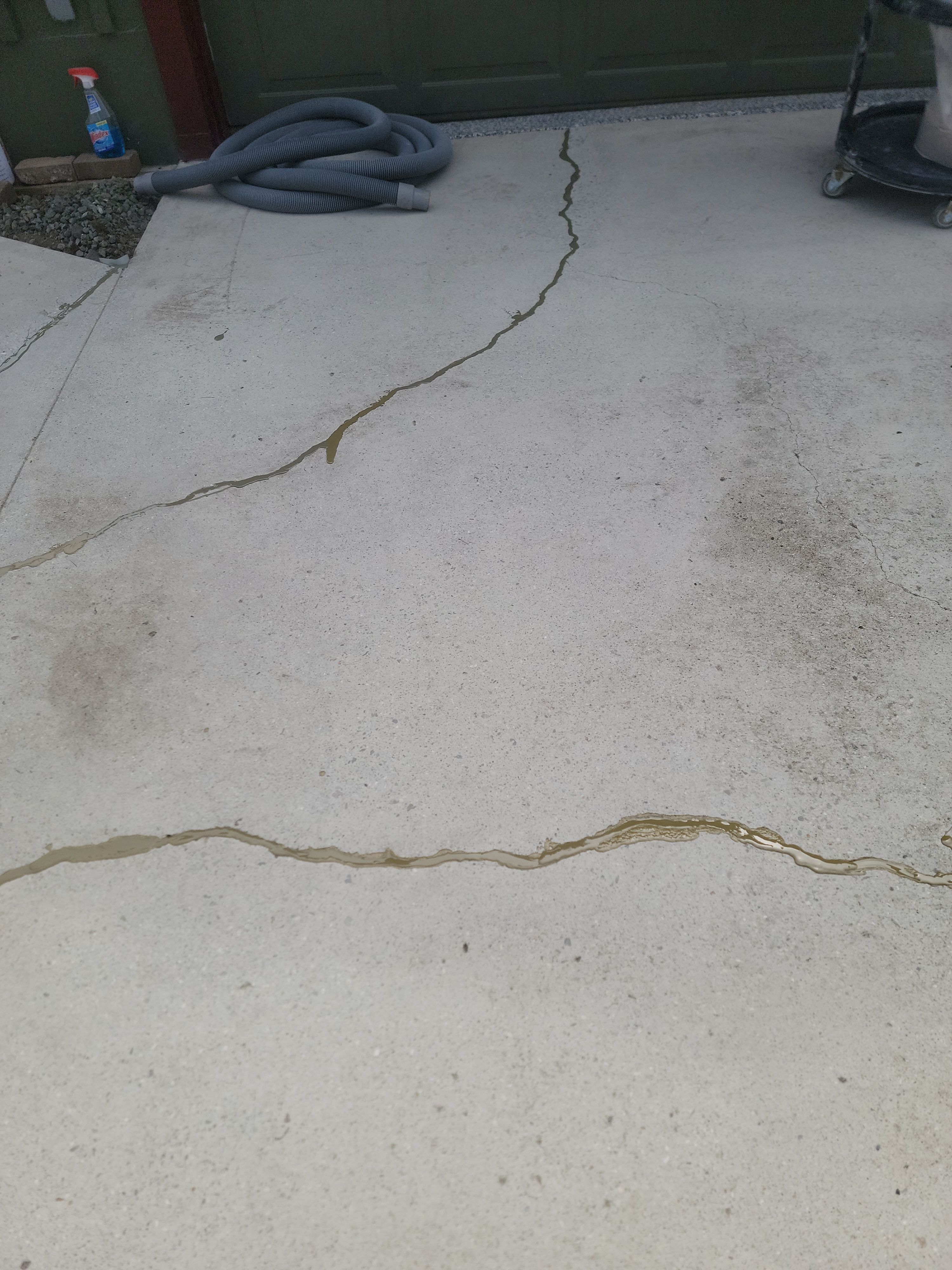 Haze Grey Driveway and Garage Floor Coating in Morro Bay by MGP Coatings