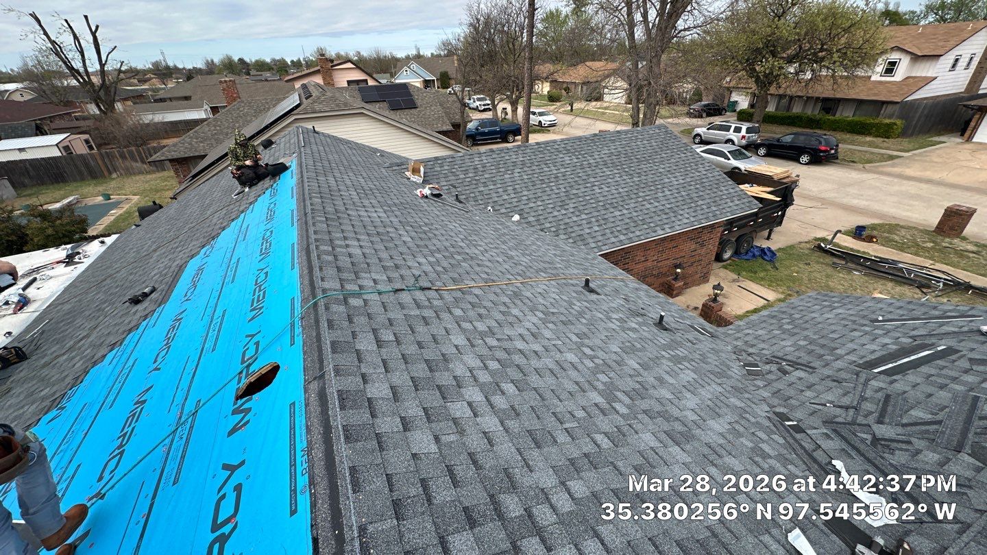 Project in Oklahoma City by Icon Roofing And Construction