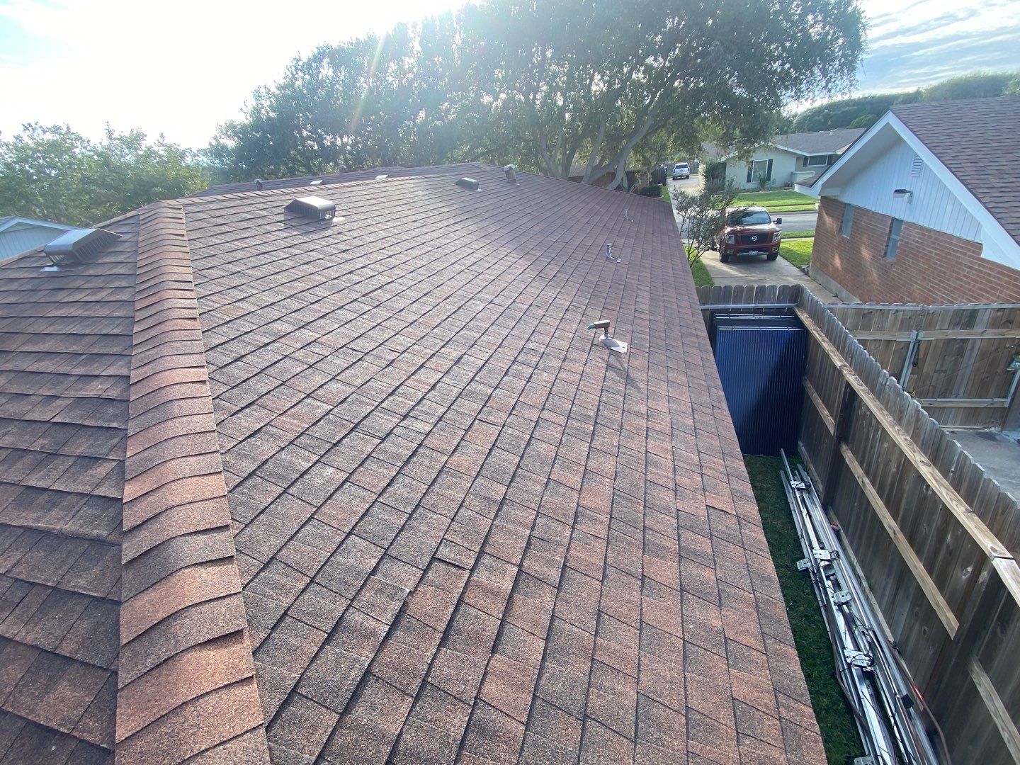 Residential Roofing Installation using GAF Natural Shadow by Lighthouse Roofing