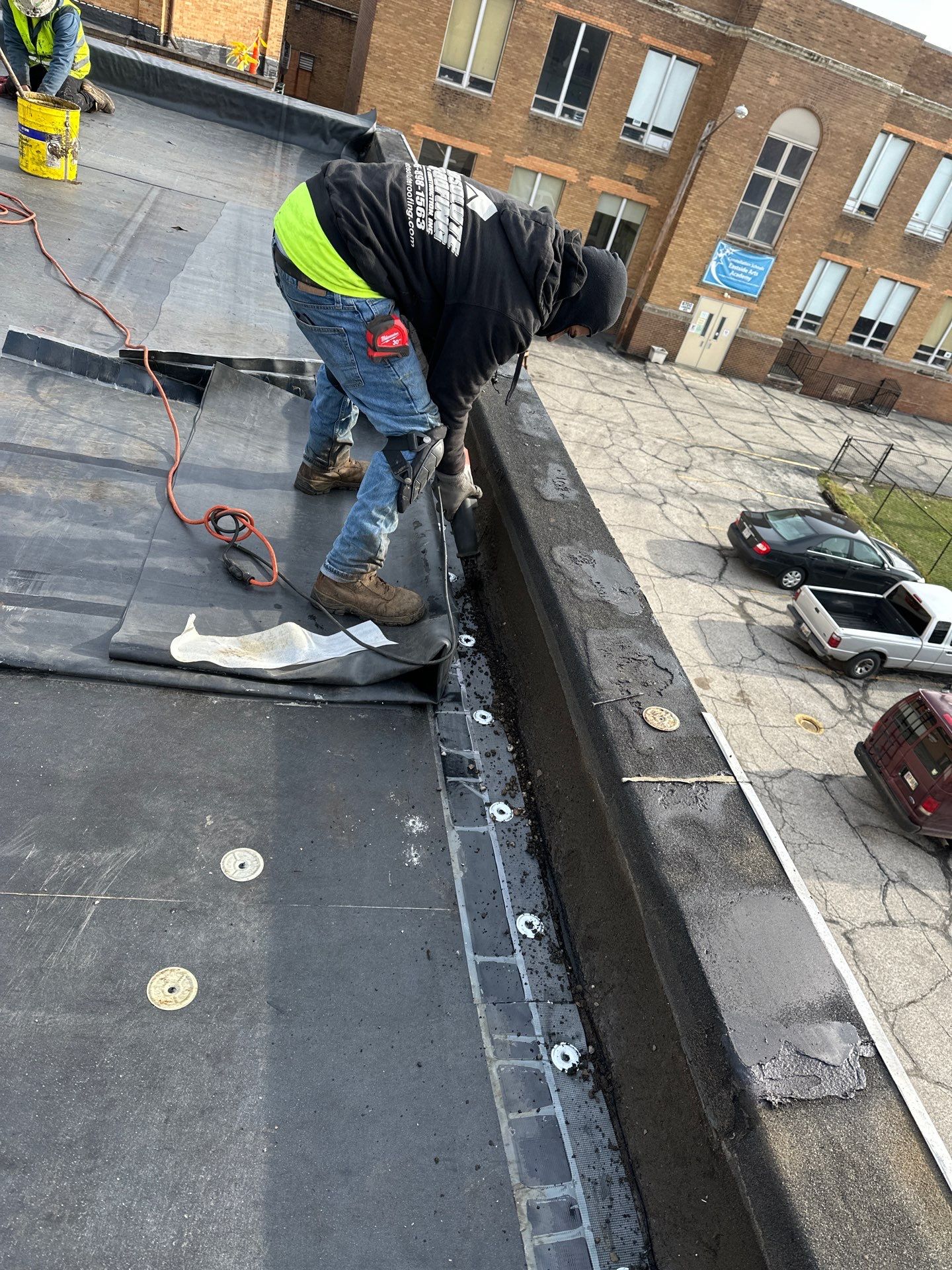 Asbestos Abatement using CertainTeed Grand Manor by Absolute Roofing and Construction