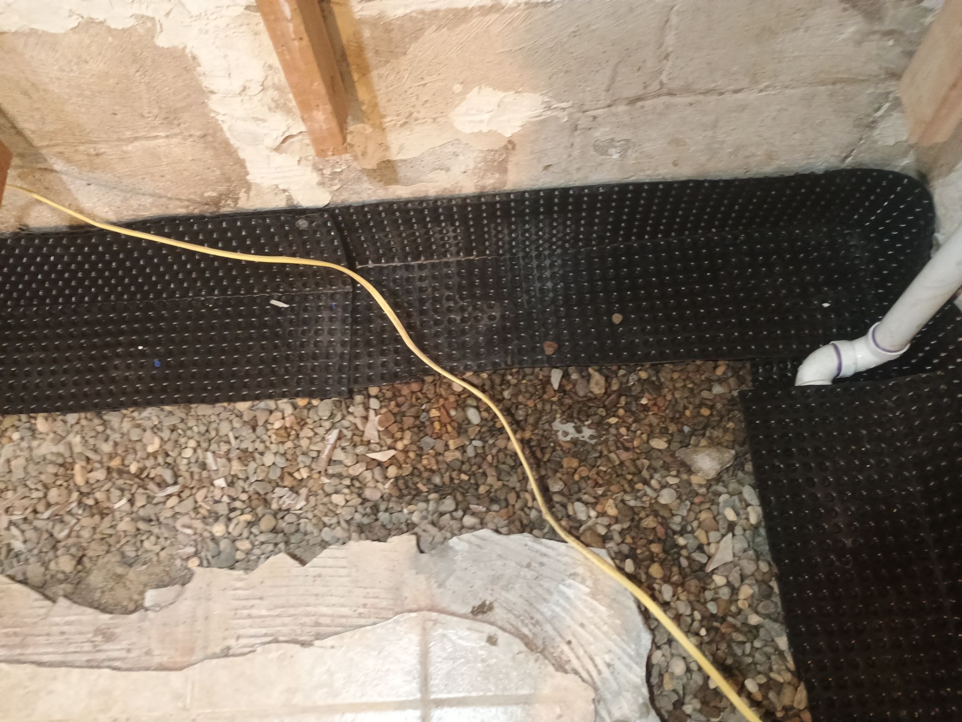 Drain Tile in Minneapolis for Kristen & Taylor by Waterproofing Northeast