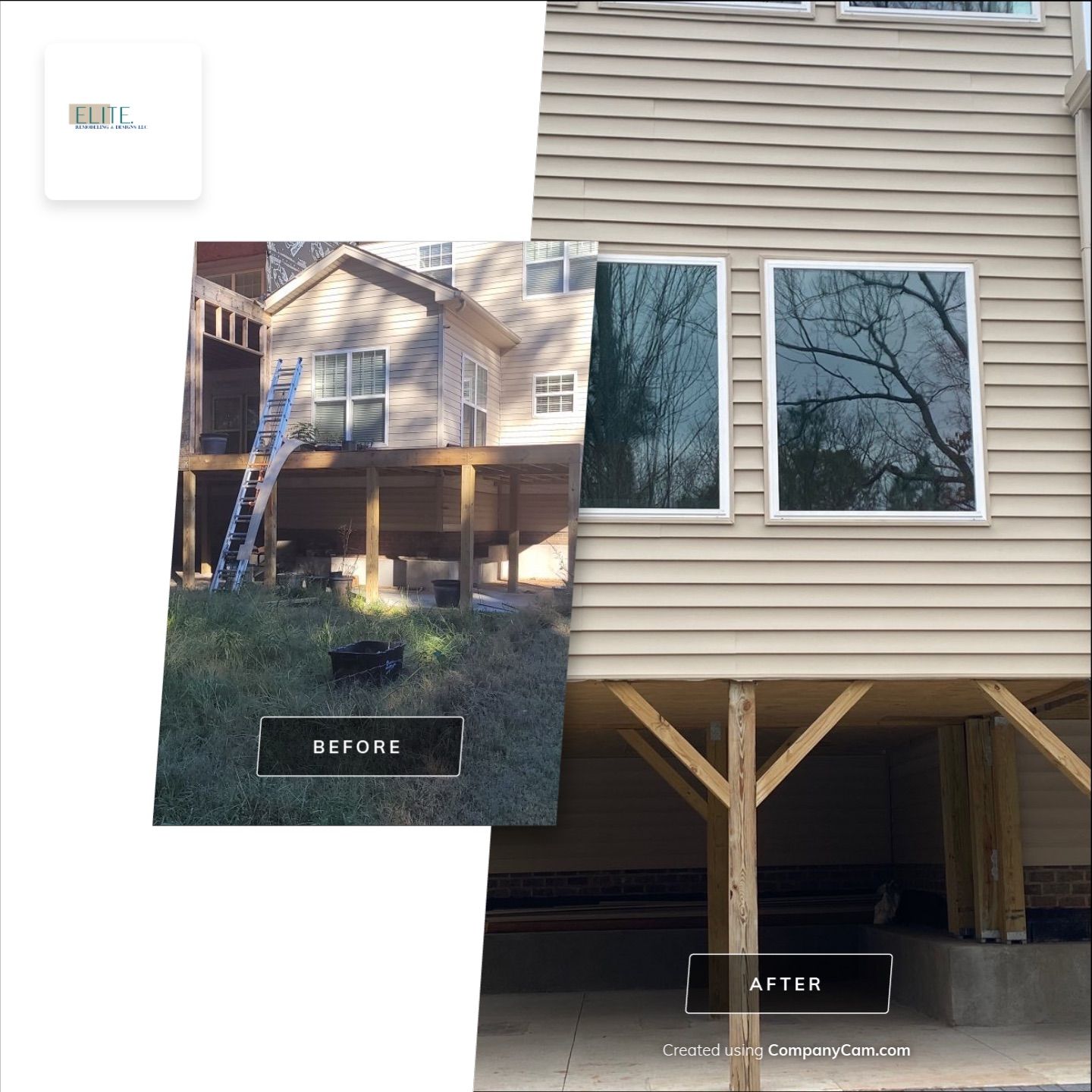 Project in Morrisville by Elite Remodeling and Design LLC