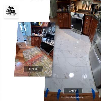 Kitchen Tile Upgrade
