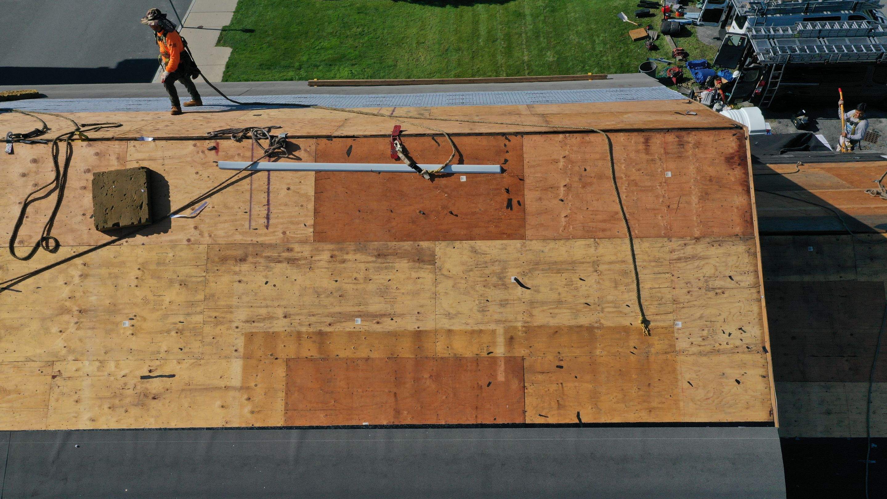 Commercial Roofing Installation using GAF Timberline  by All Site Roofing