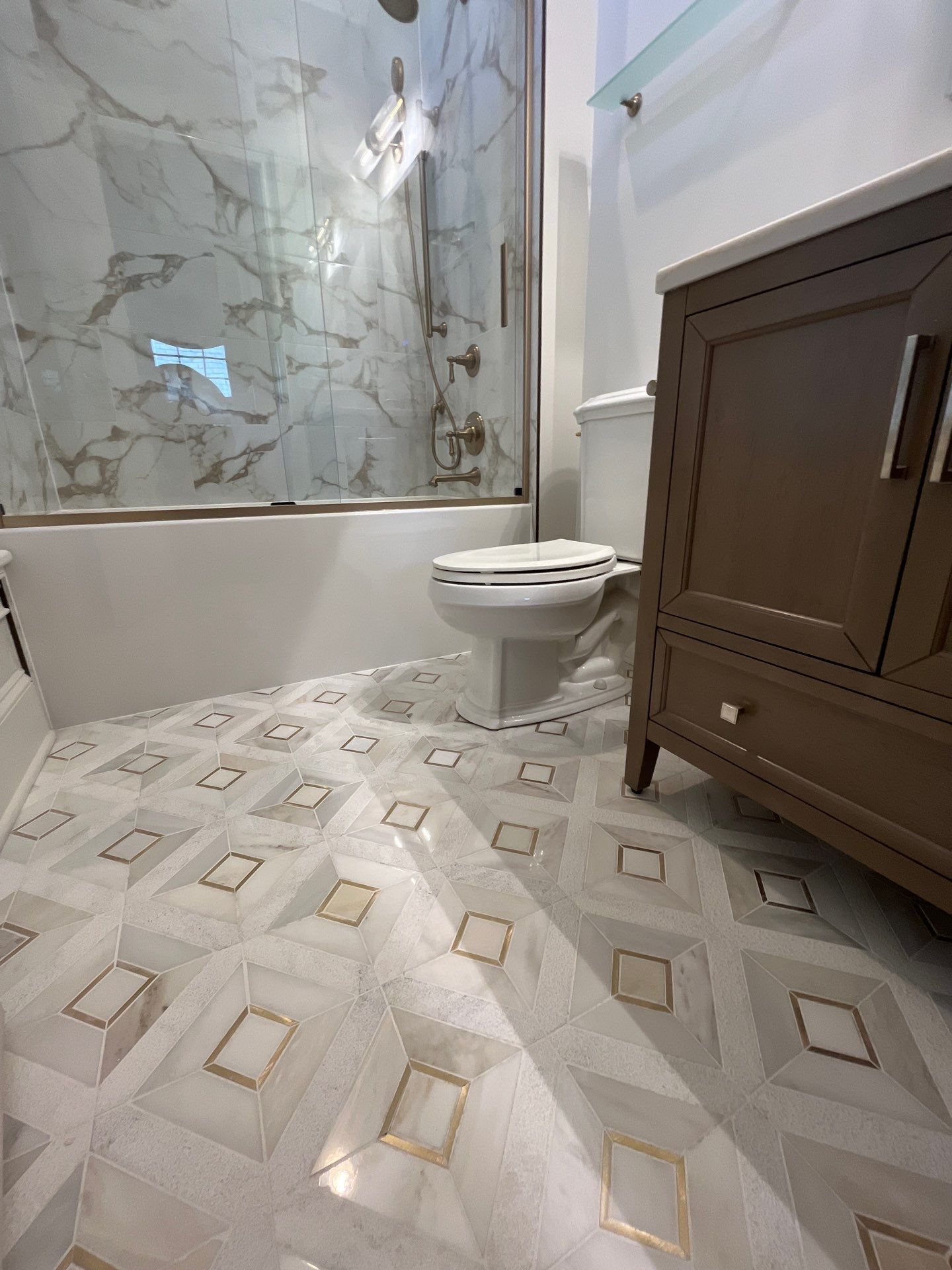 Triple Bath in Hinsdale by Snap Home Solutions