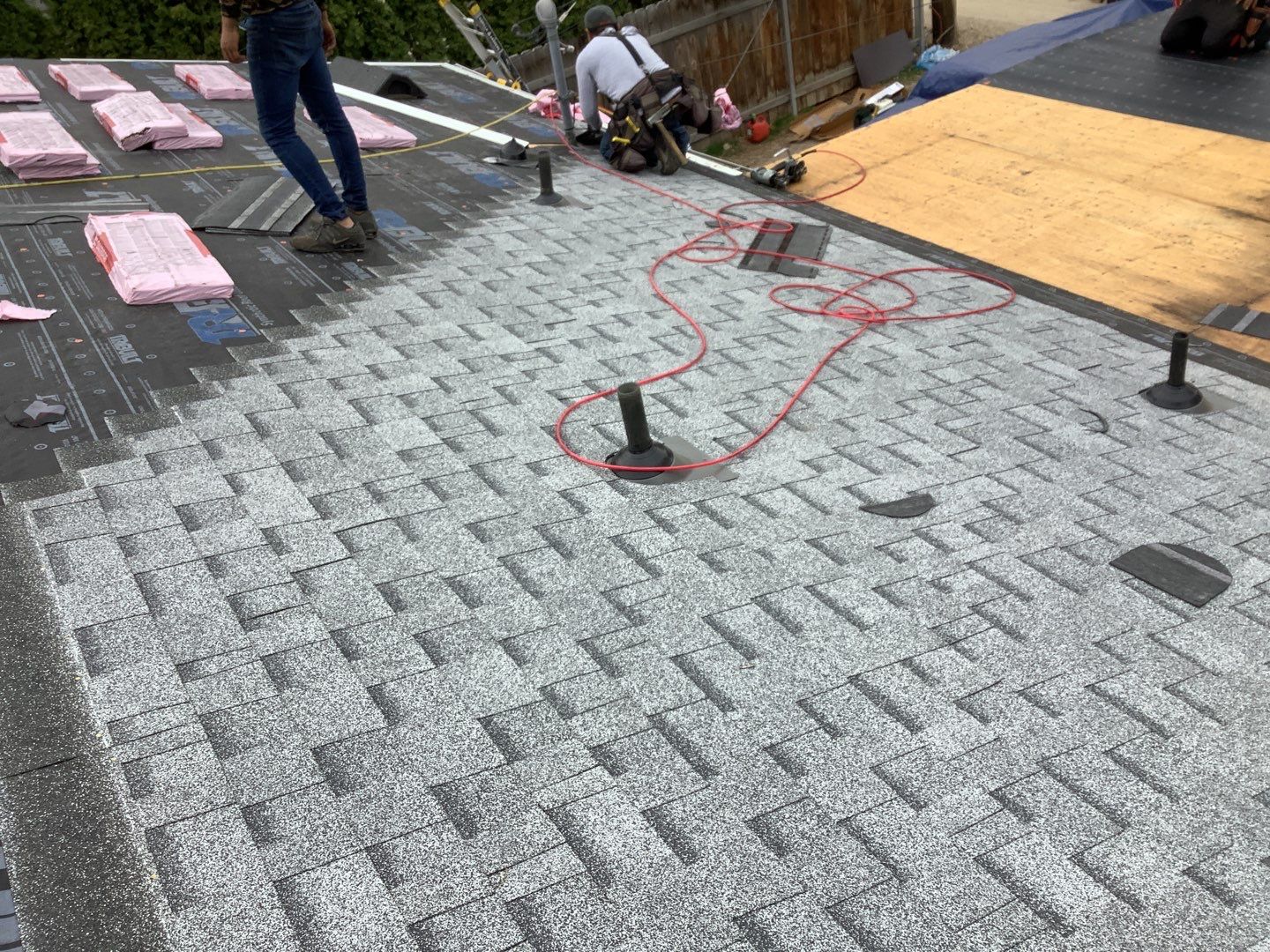 Low Pitch Residential Roofing Installation for damaged roof in Nampa by ID Roofing LLC