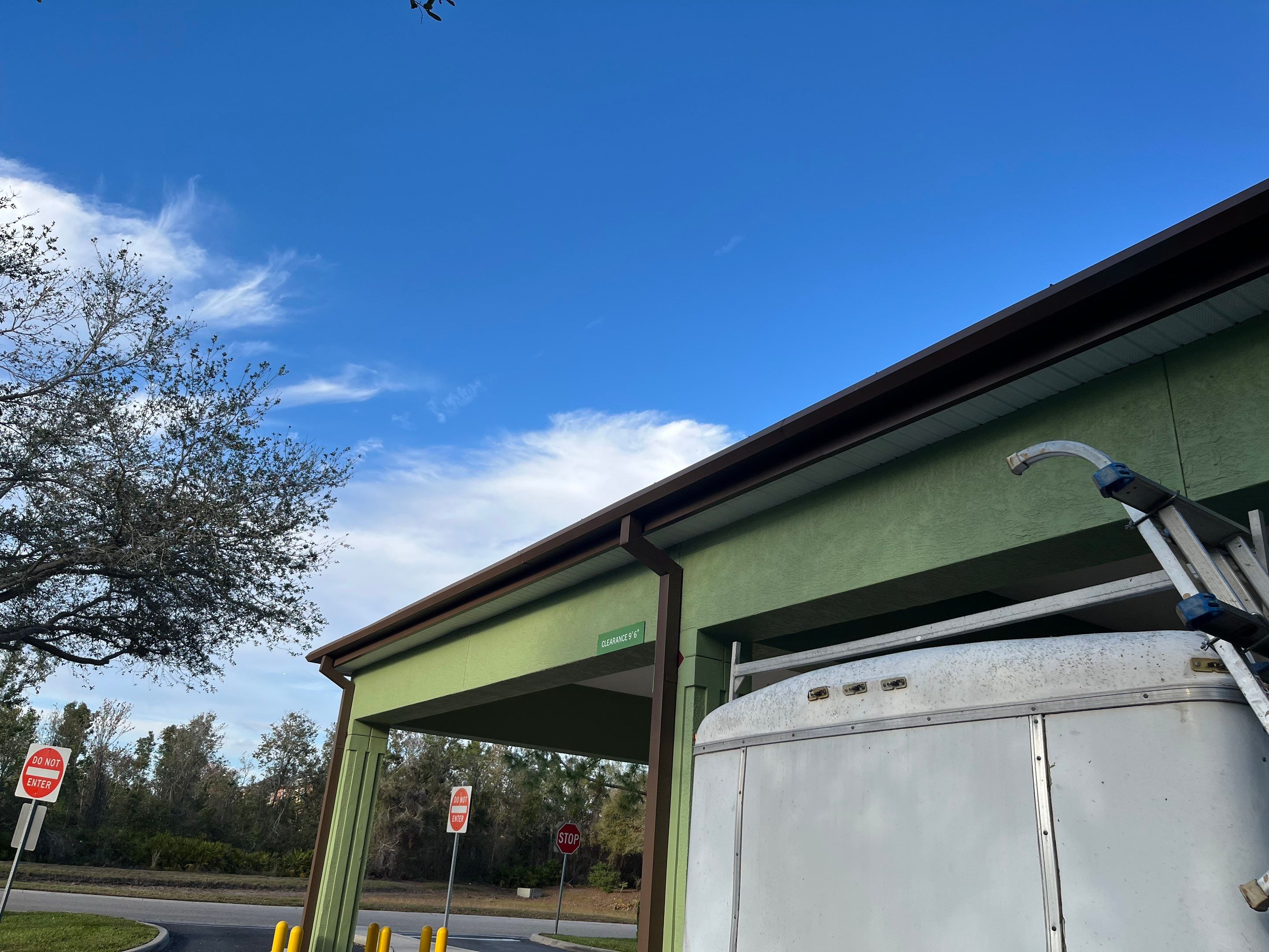 Commercial Gutter Installation in Sarasota FL by Gutter Professors