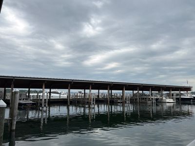 Gutter and Downspout Installation for Harbor Springs Boat House
