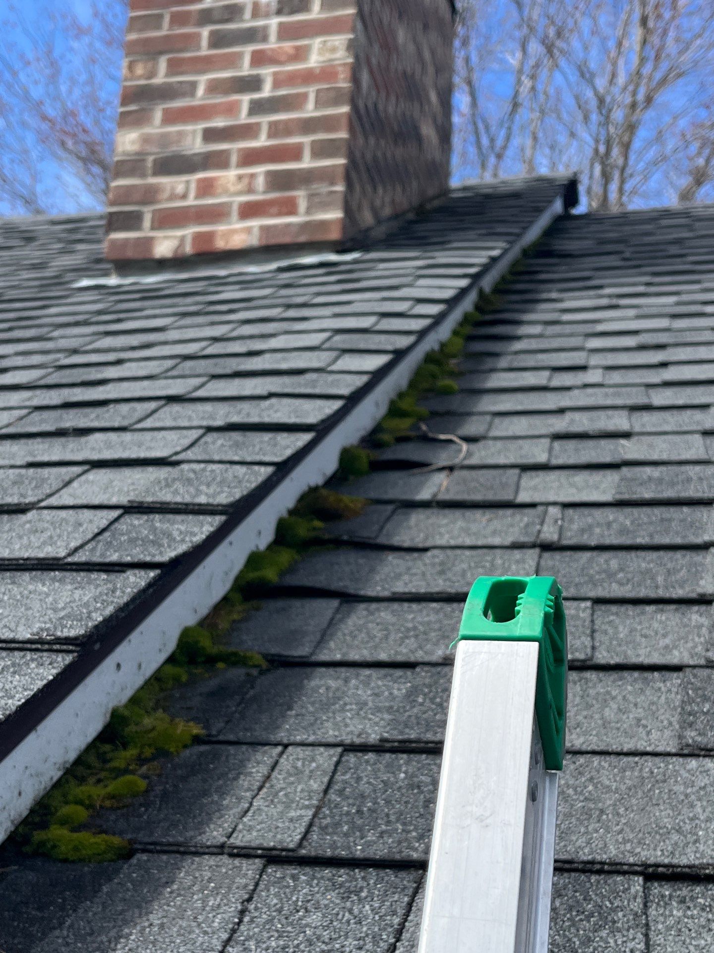 Rubber Roof Repair W/Chimney Reflash by Tall pine roofing