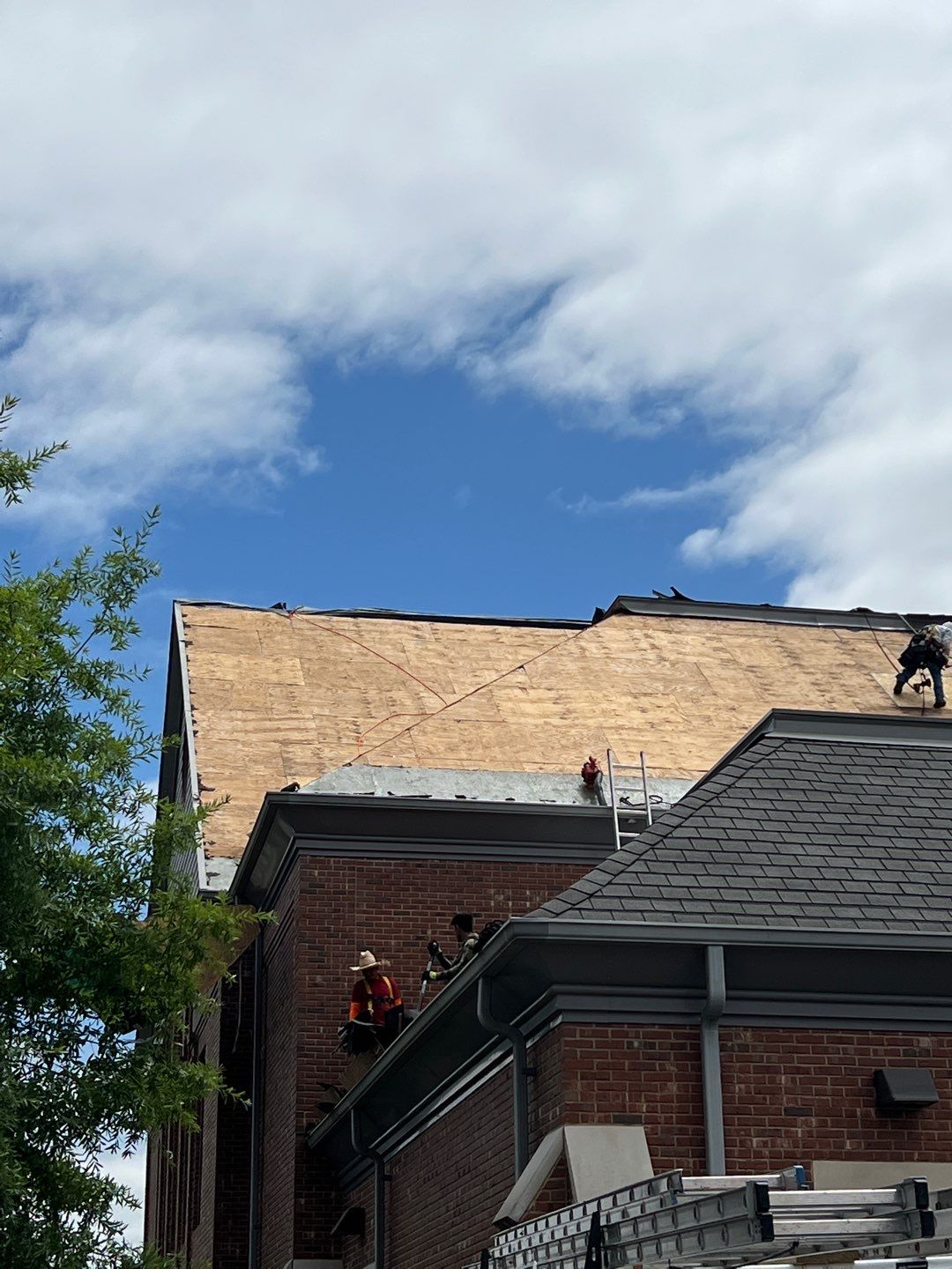 Commercial Roofing Installation using High Grade Asphalt Shingles by Carolina Trophy Roofs