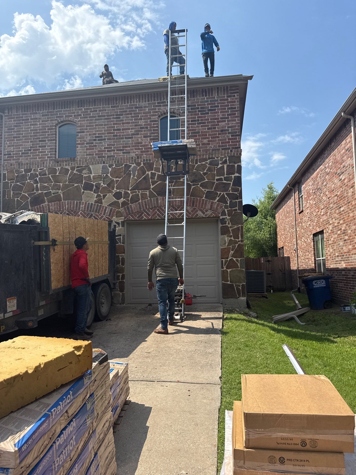 Project in Wylie by Rhino Roofing and General Contracting, LLC