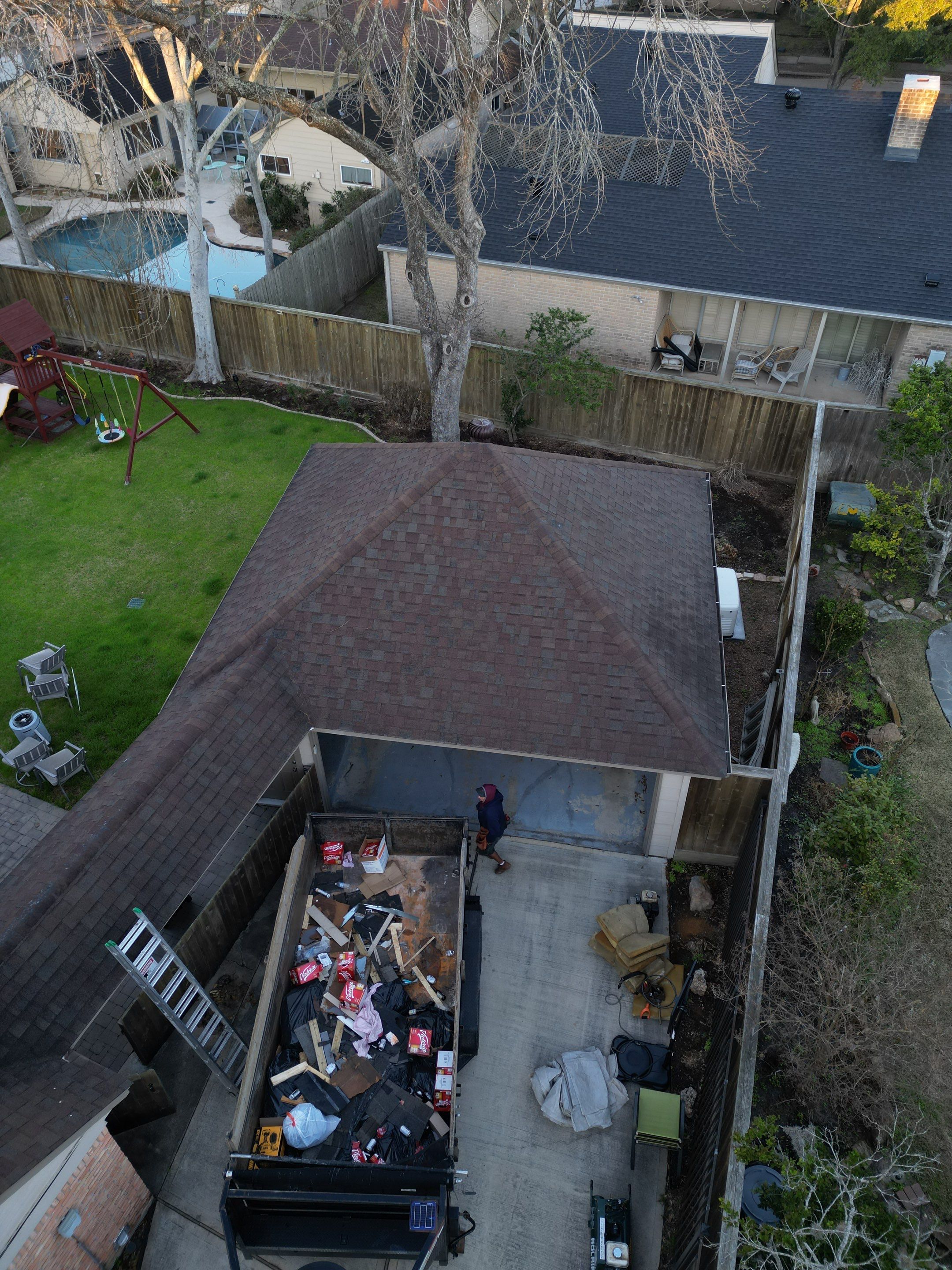 IKO Cambridge Weathered Wood by HHH Roofing & Construction