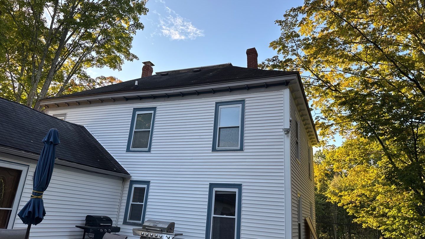Full Roof Replacement on Historic Farmhouse with Decking Replacement – Repeat Customer by Sensible Home Solutions