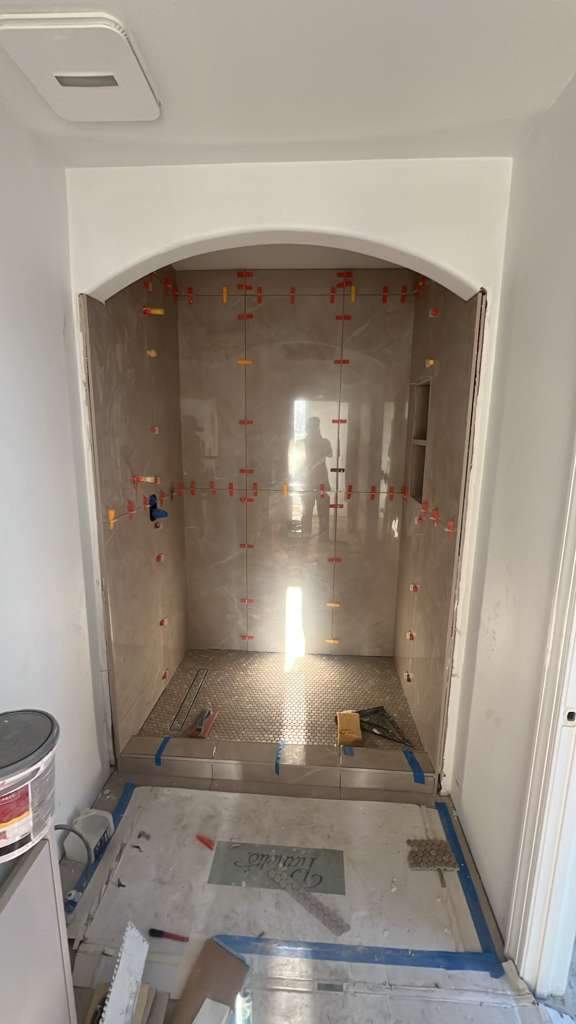 Bathroom renovation by Prudencio