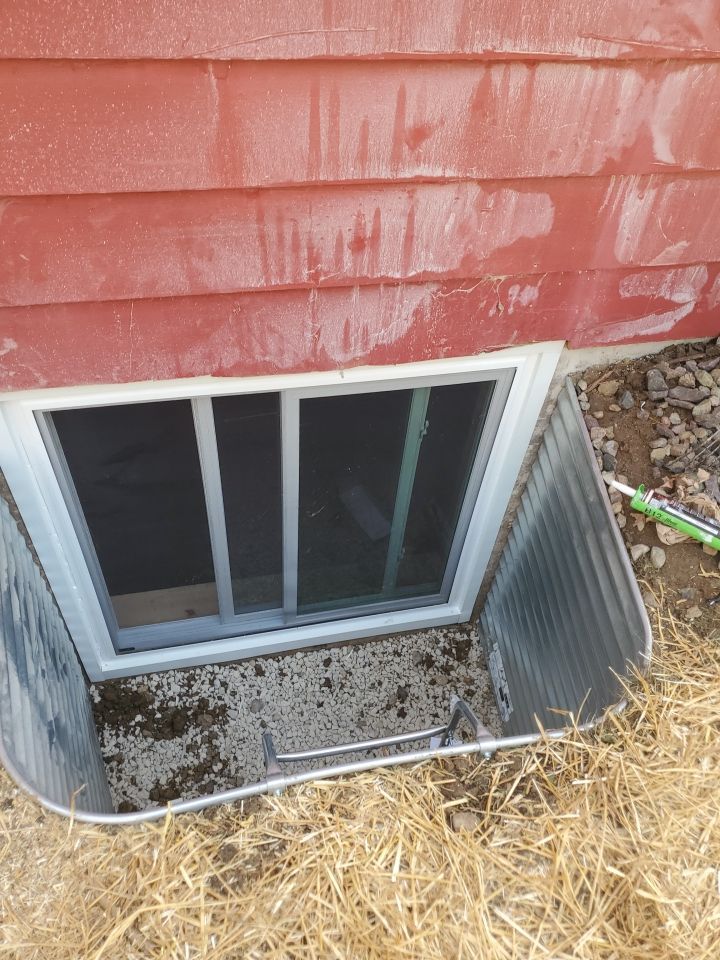 Egress Window using Provia Windows by Total Restoration Services