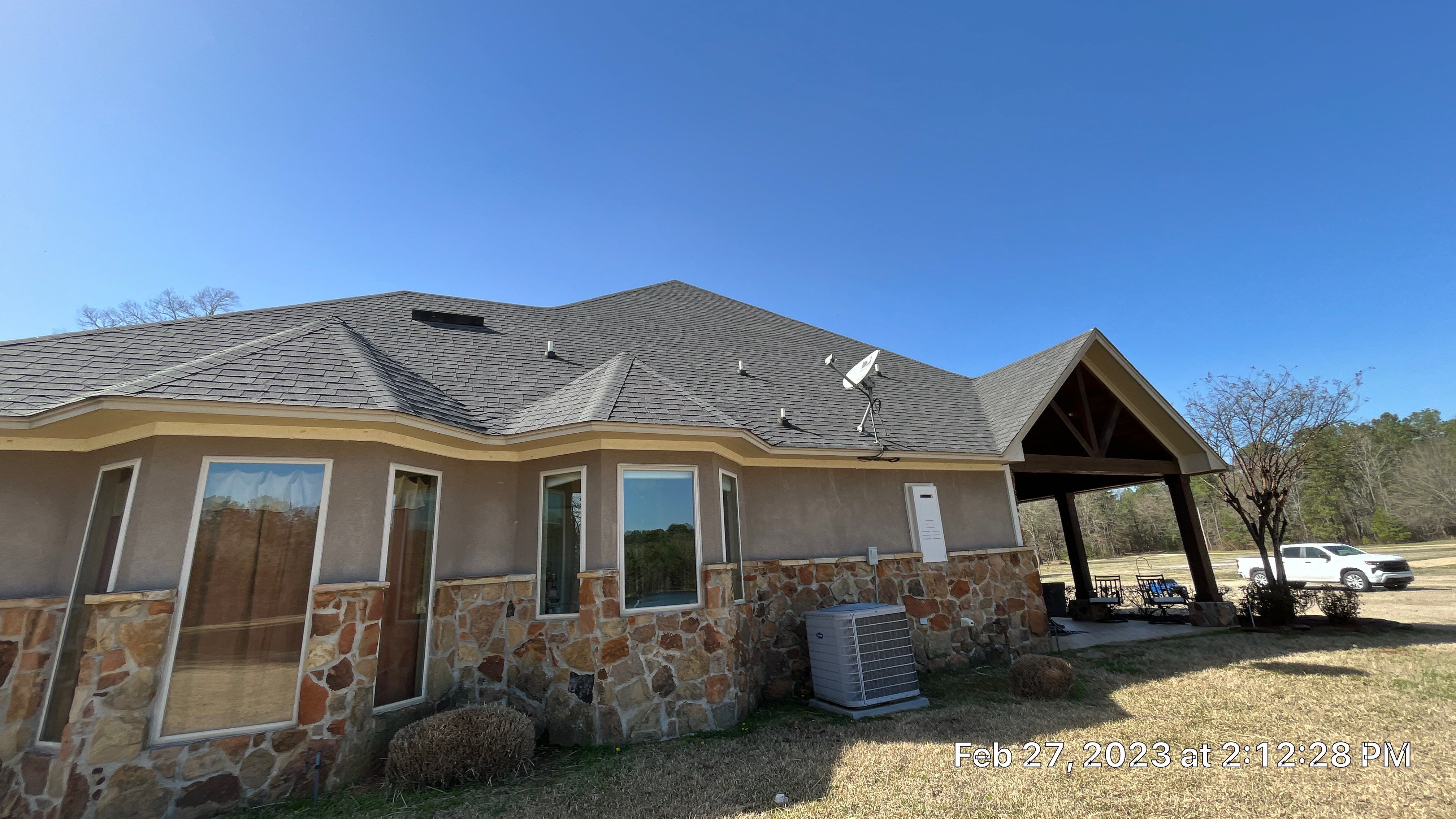Residential Roofing Installation using Malarkey Architectural Vista Shingles by Hostetler Roofing