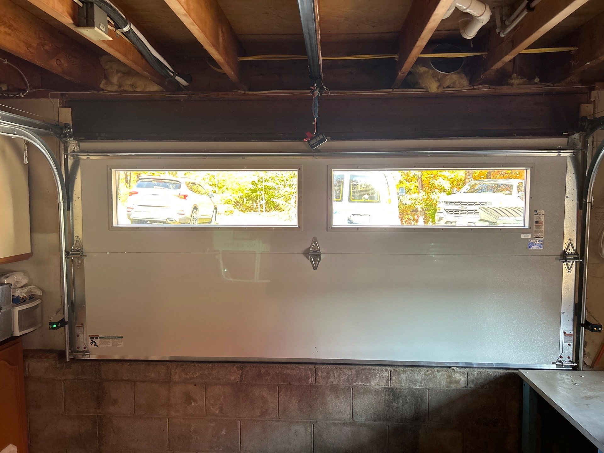 Door Installation using Raynor Encore Garage Door by Keene Door