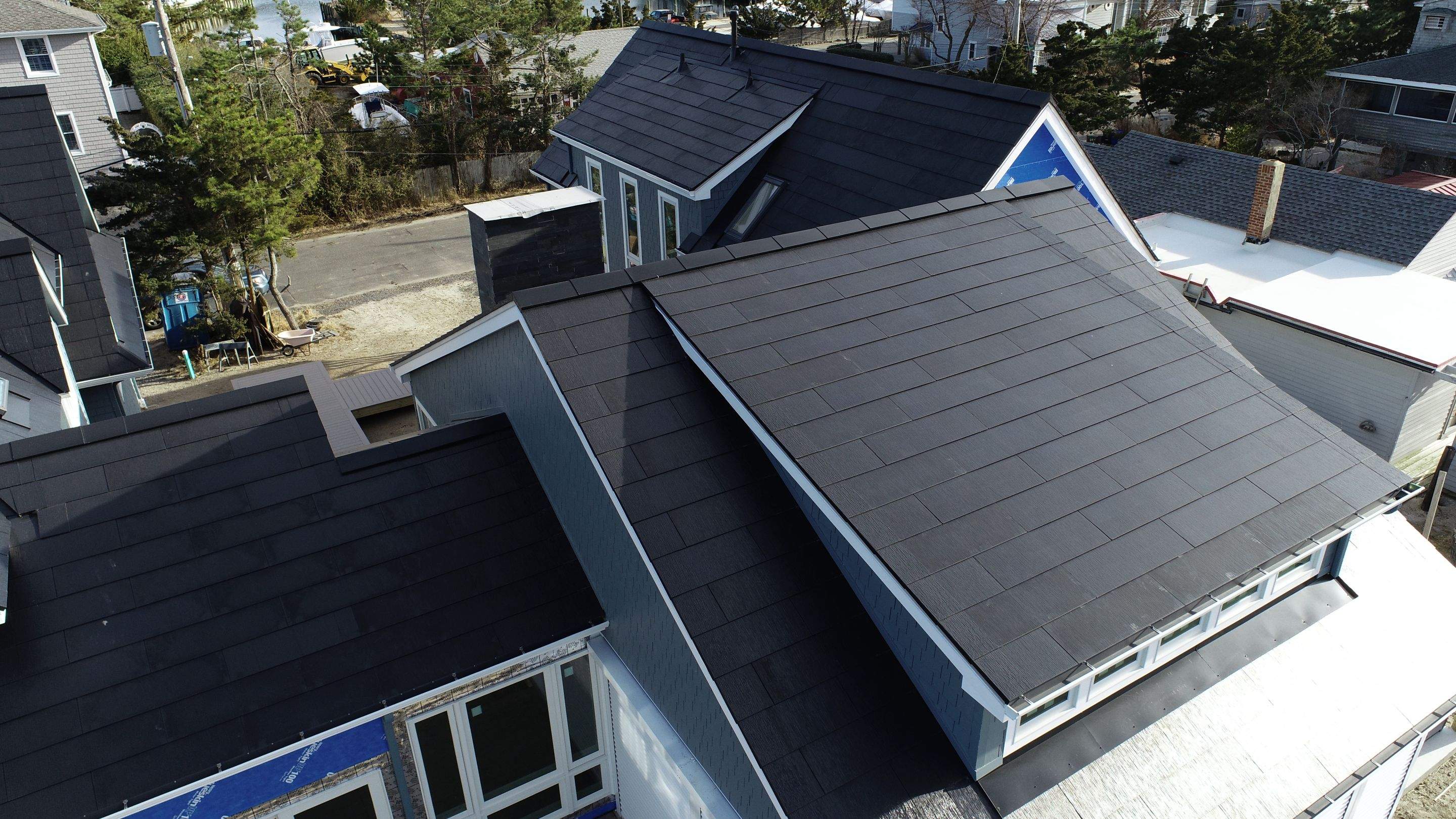 Tesla Solar Roof Long Beach Island New Jersey by American Home Contractors
