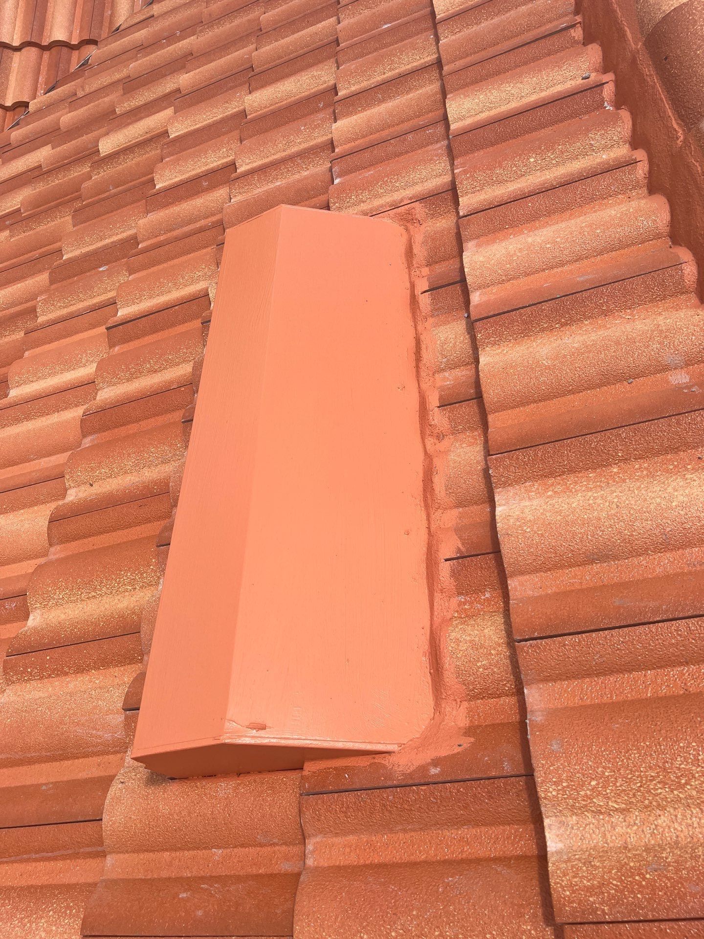 Residential Roofing Installation using Villa 900 Mission Sunset Tile by Durabilis Roofing INC