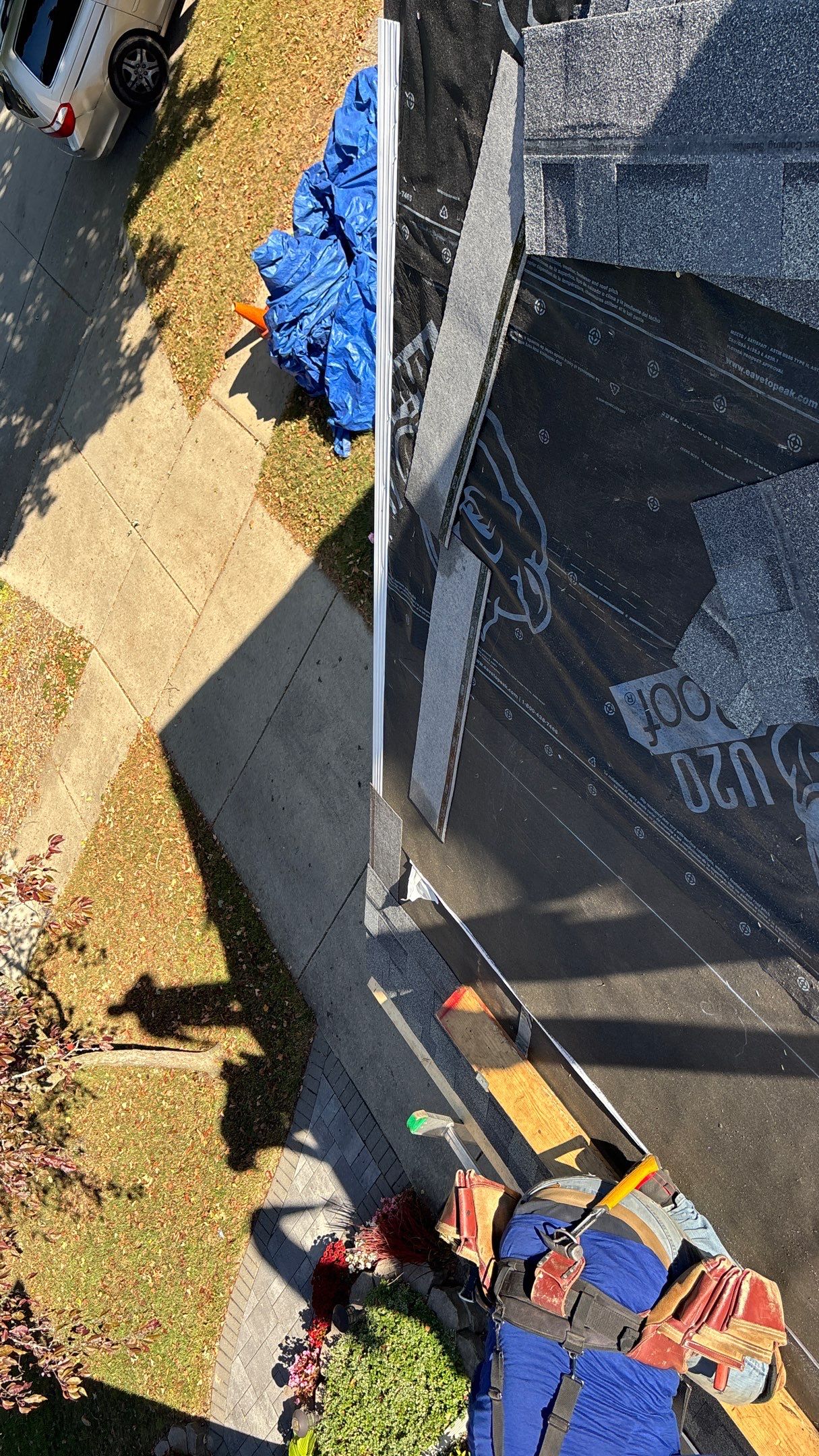 Roof Replacement using Owens Corning Estate Gray by 180 Contractors