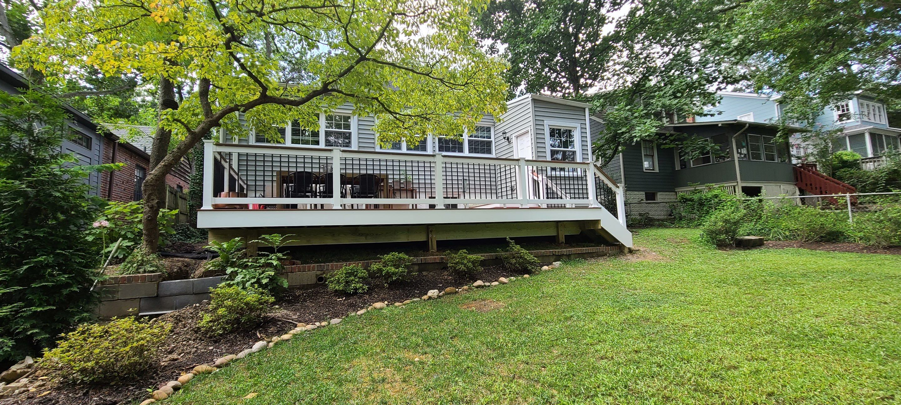 New deck installation by Window Depot of Annapolis