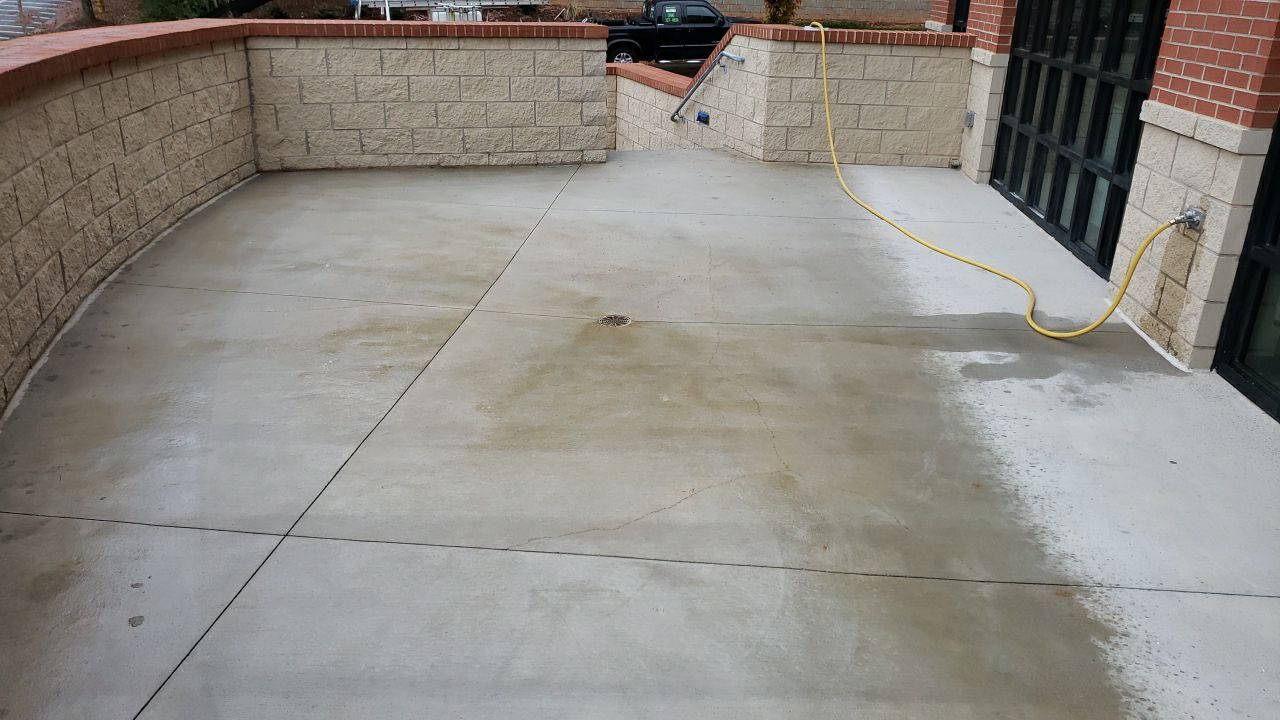 post construction by Power Wash Masters LLC