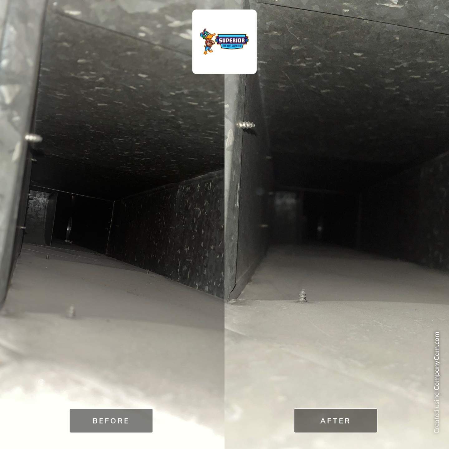 Air Duct Cleaning With a Vacuum Truck in Ellwood City, PA by Superior Air Duct Cleaning