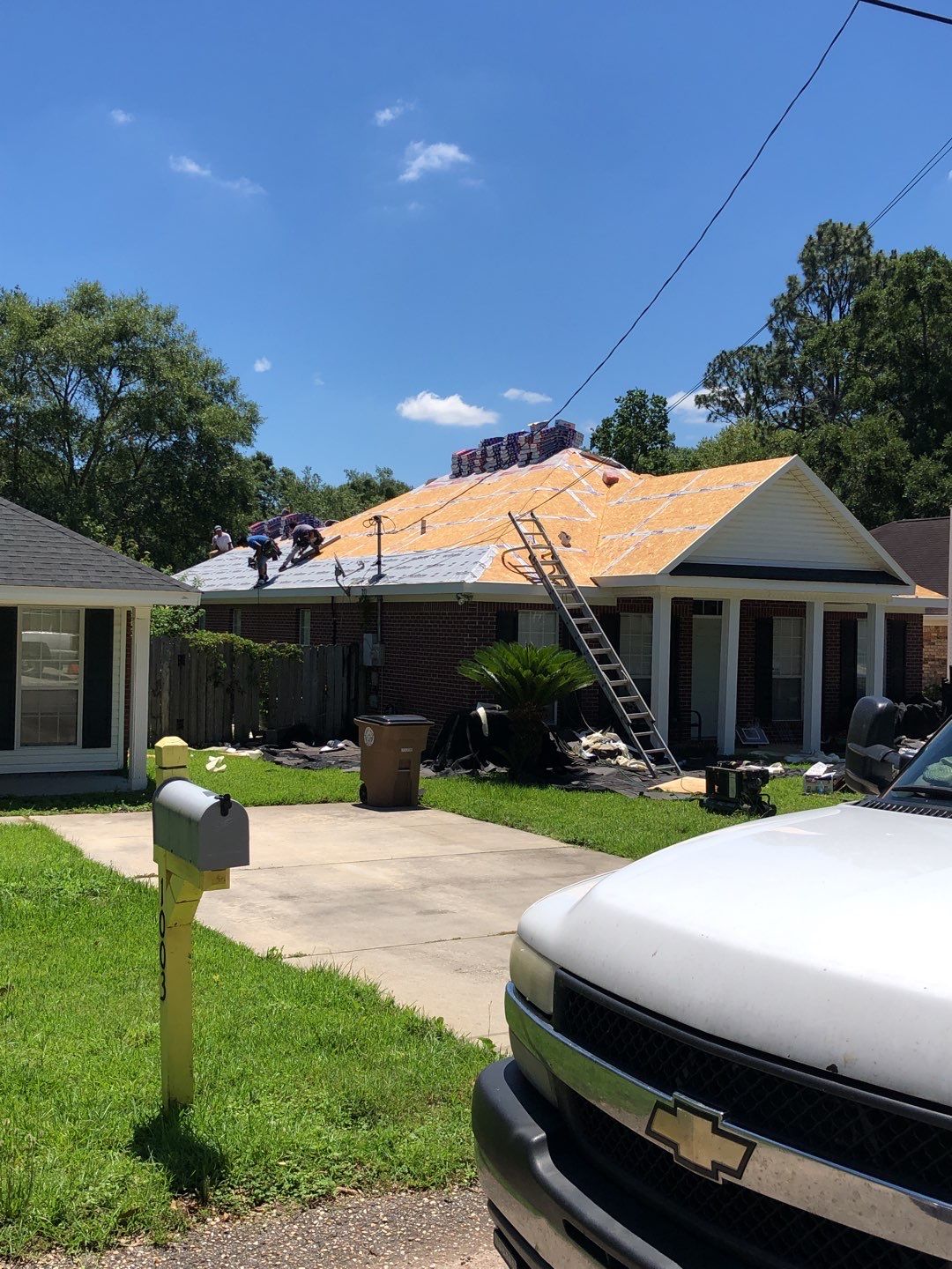 Residential Roofing Installation using Roof Replacement by American Roofing & Construction LLC