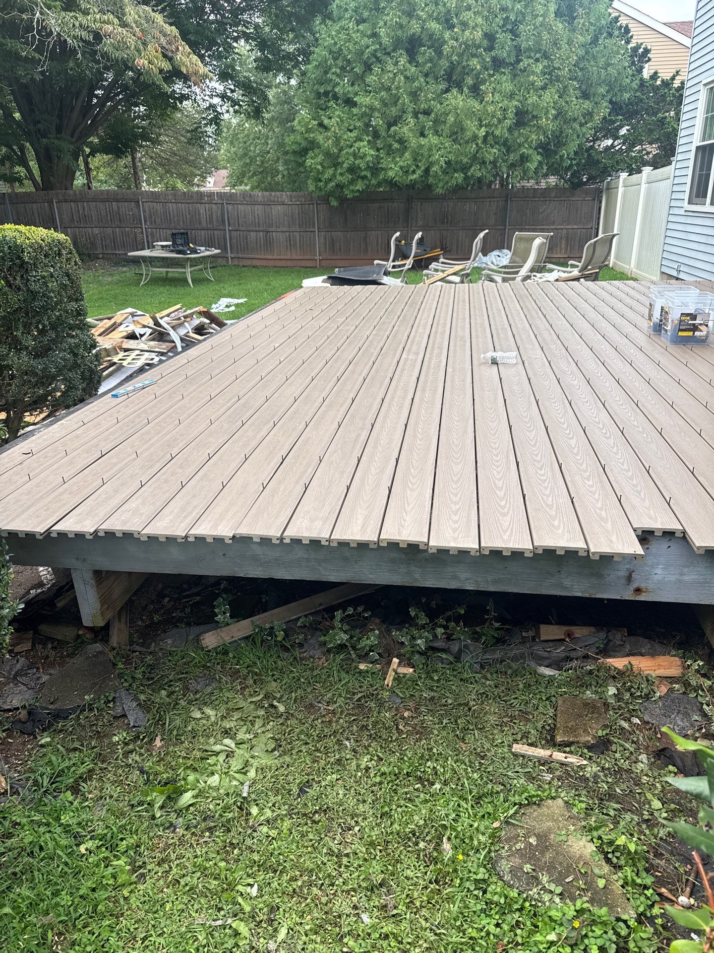 Deck Resurfacing in Franklin Township, New Jersey.  by deck guardian