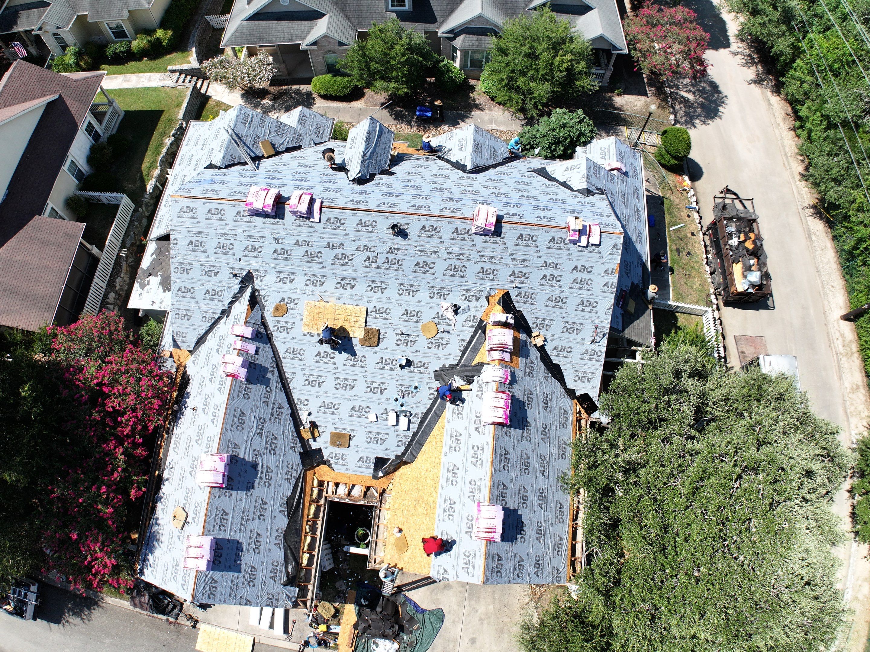 Residential Roof Replacement by Premier Roofing and Contracting