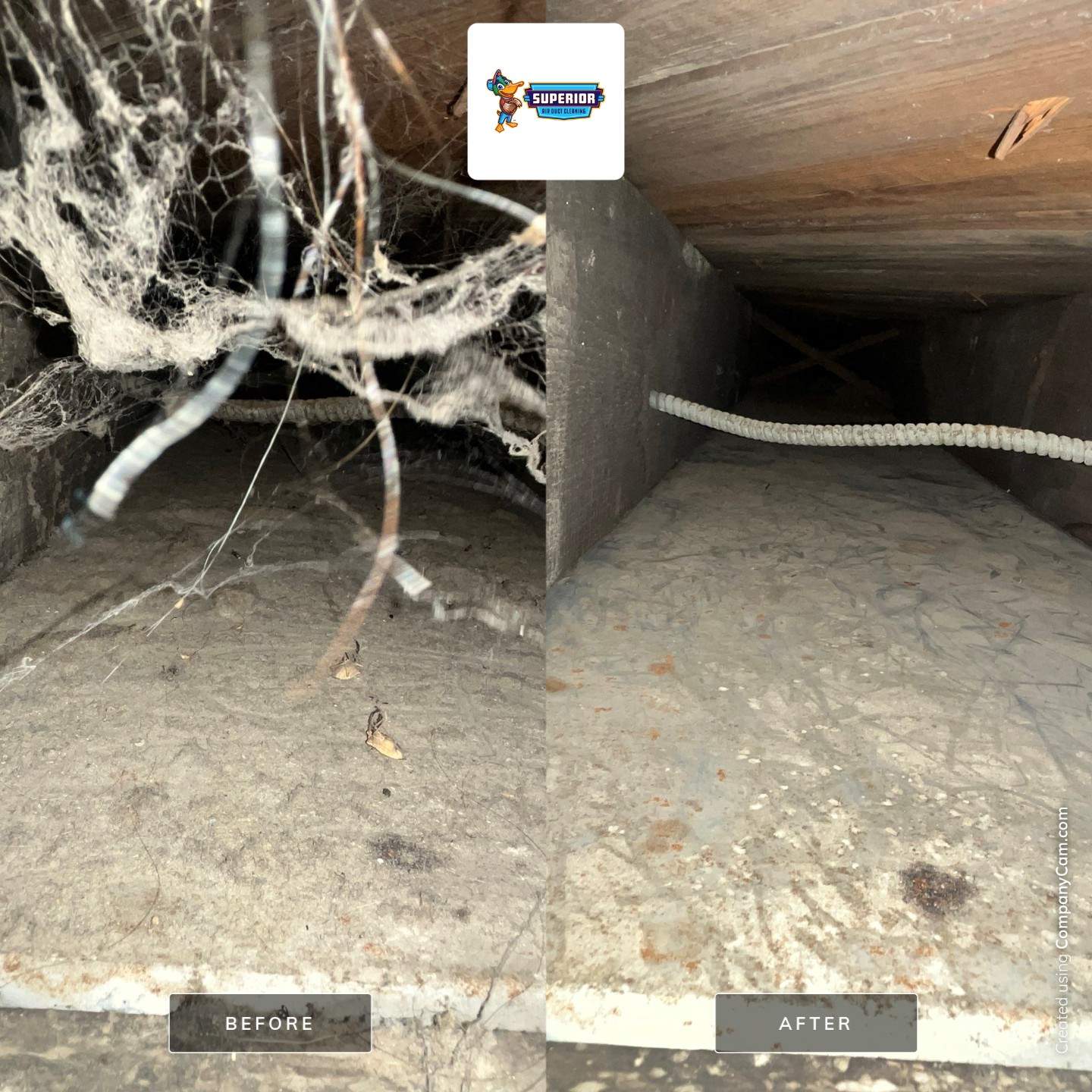 Air Duct Cleaning With a Vacuum Truck in Penn Hills, PA by Superior Air Duct Cleaning