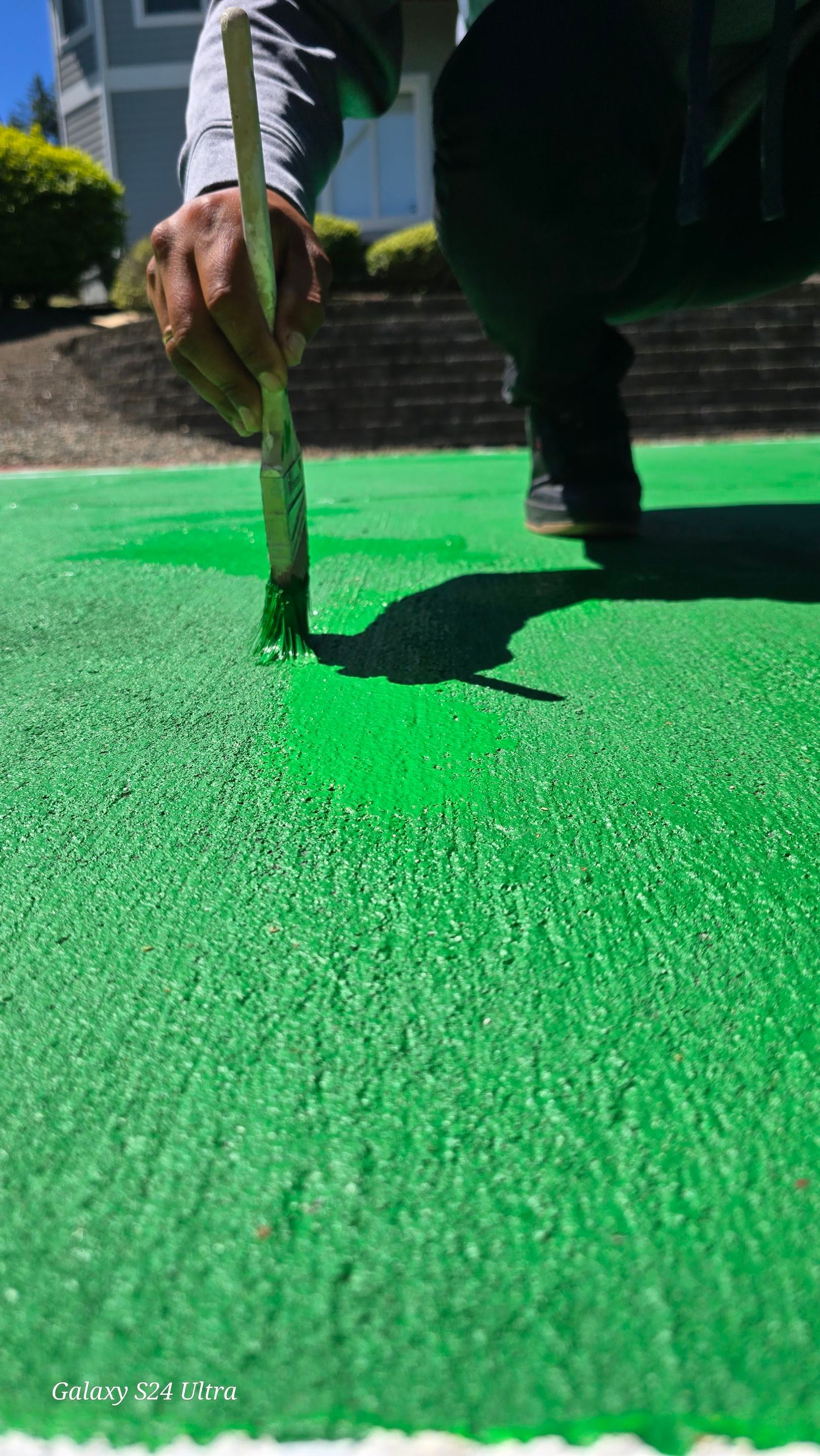 Basketball Court Restored and Ready to Play by Topline Group 