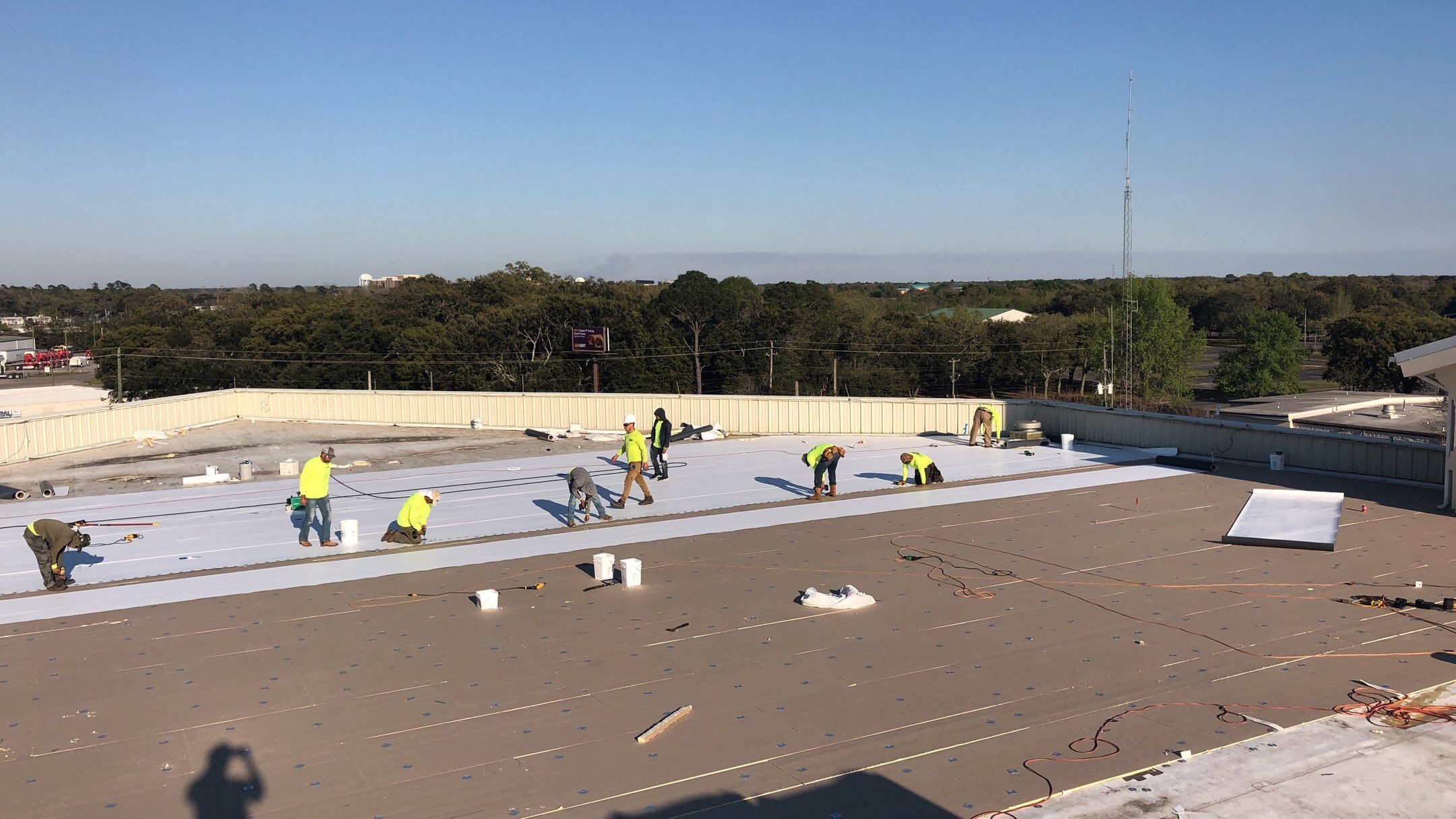 Commercial Roof Replacement  by Professional Roofing Company