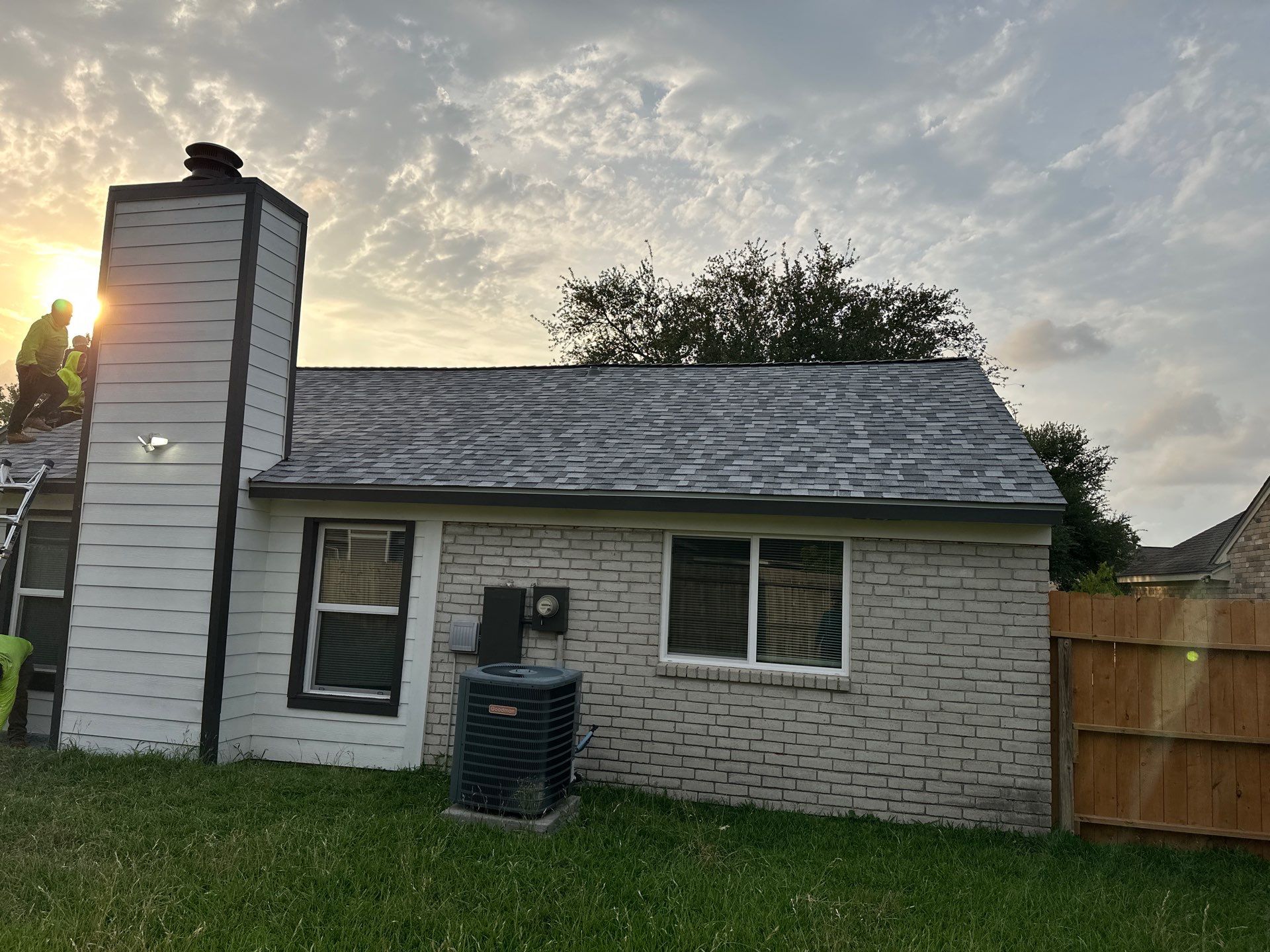 Project in Katy by Motion Roofing
