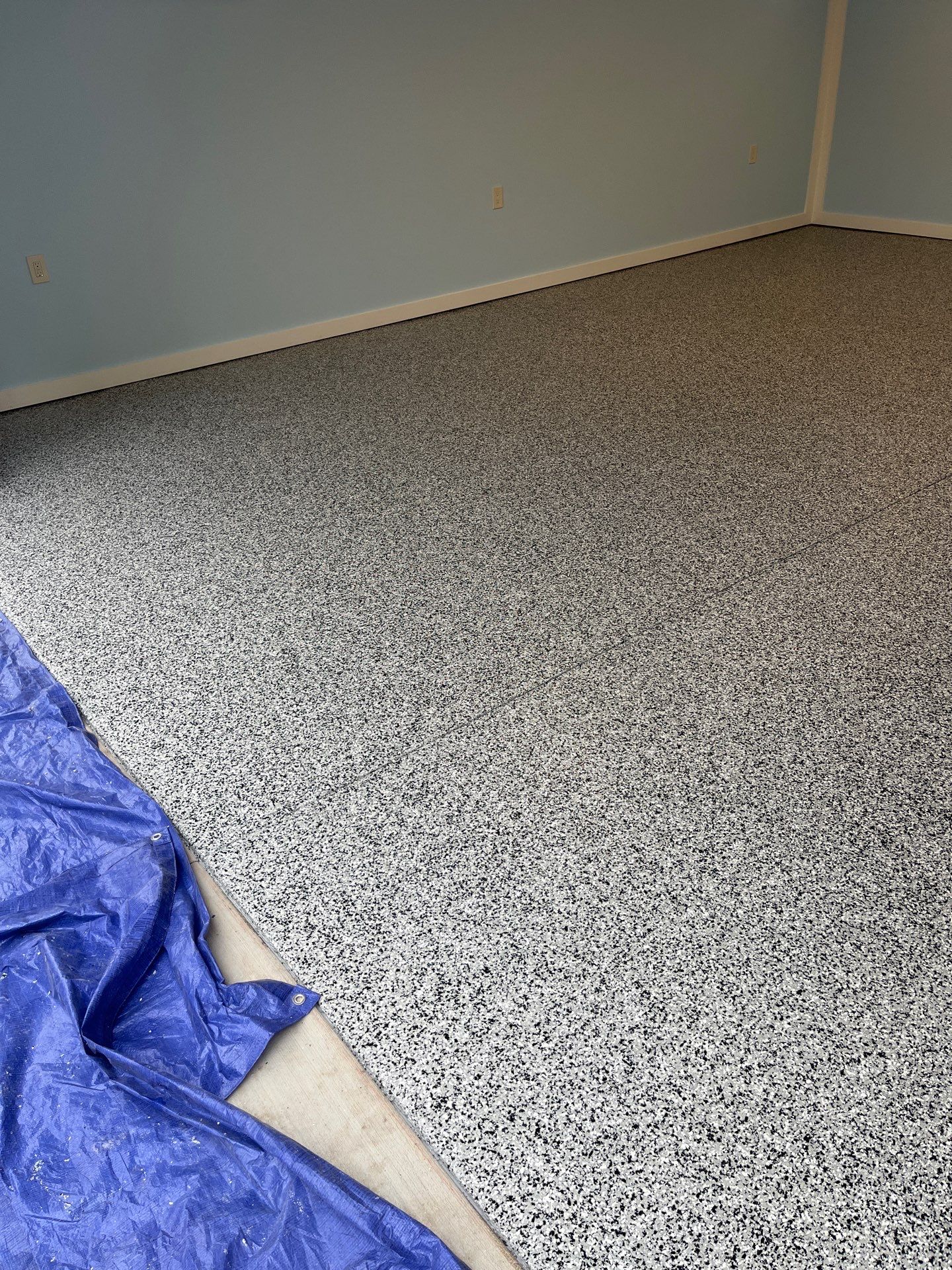 Garage Floor Coating using Silverton by My Garage Floor Guys